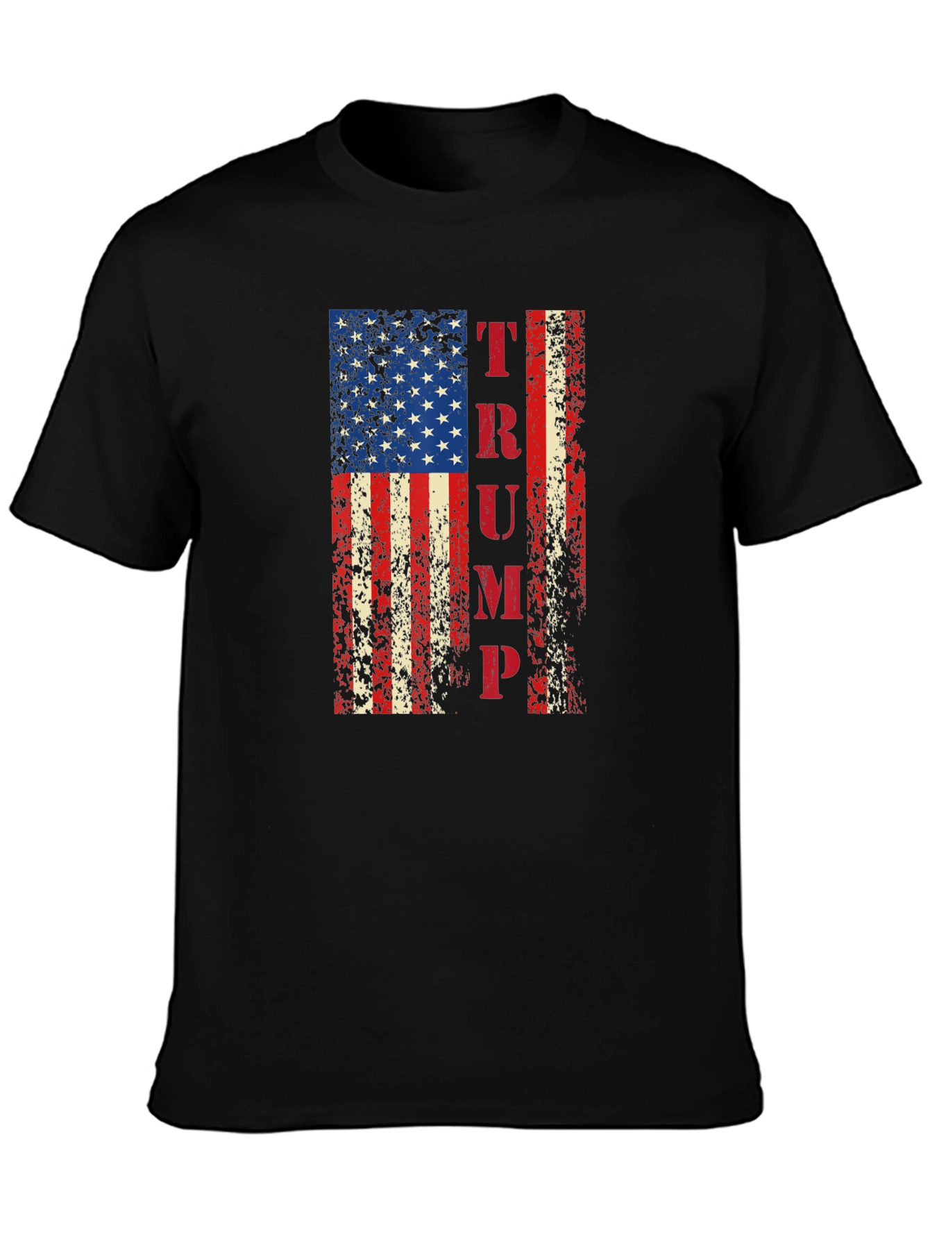 Trump Flag T-Shirt - Patriotic Design
