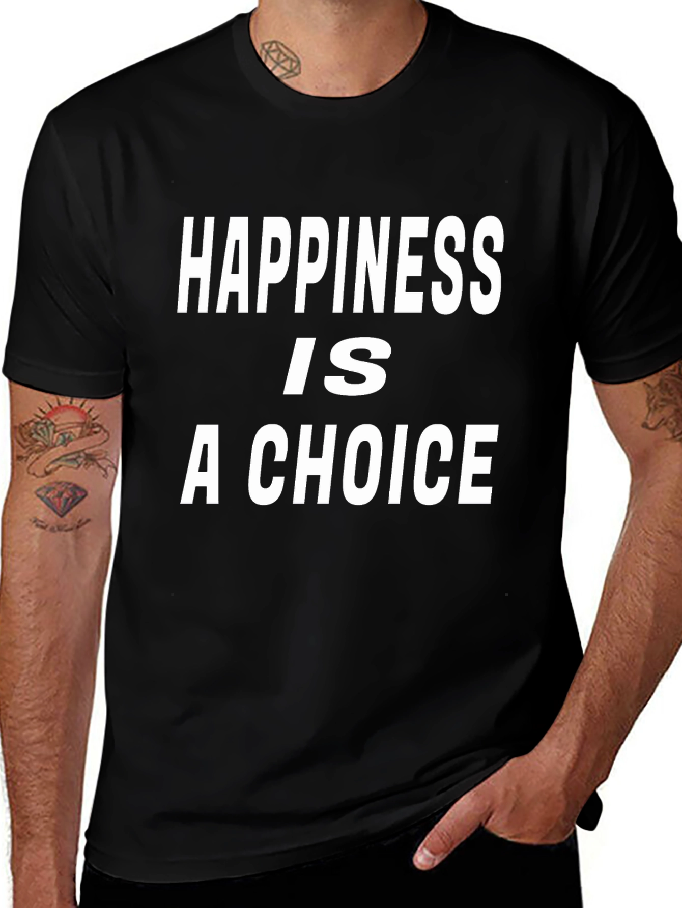 Happiness Is A Choice Graphic Tee