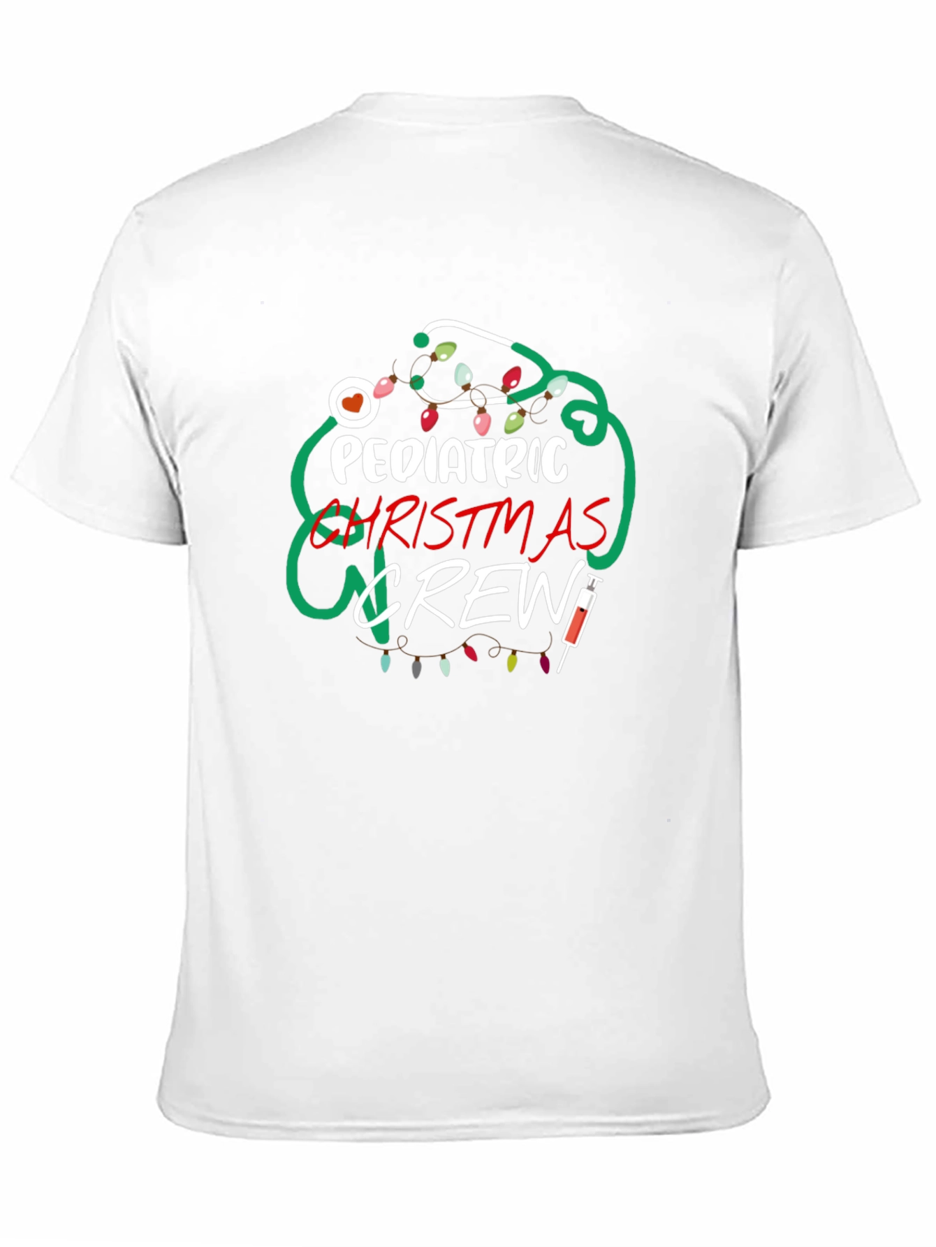 Pediatric Christmas Crew T-Shirt - Holiday Nurse Tee
