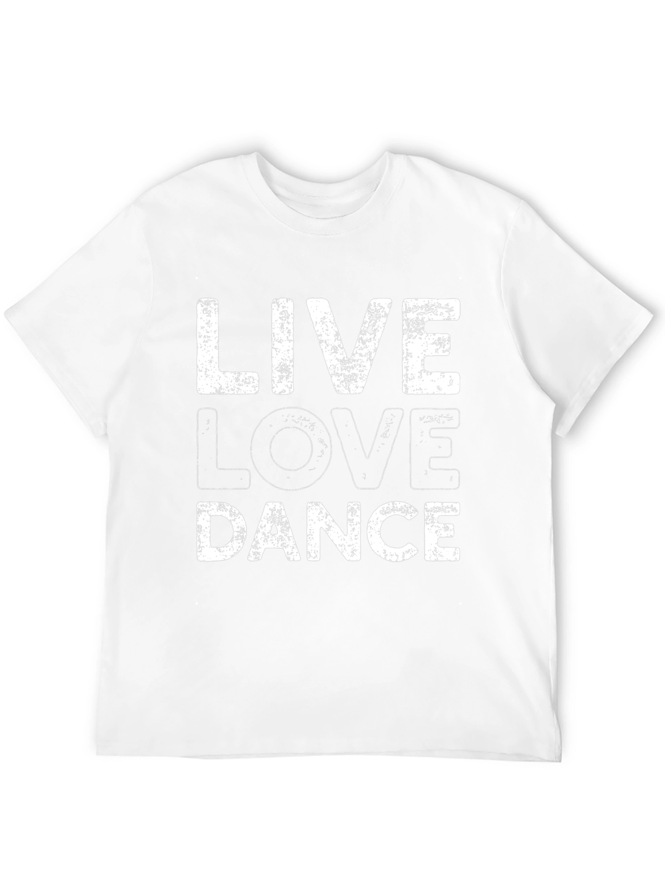 Live Love Dance Graphic Tee - Stylish Black T-Shirt