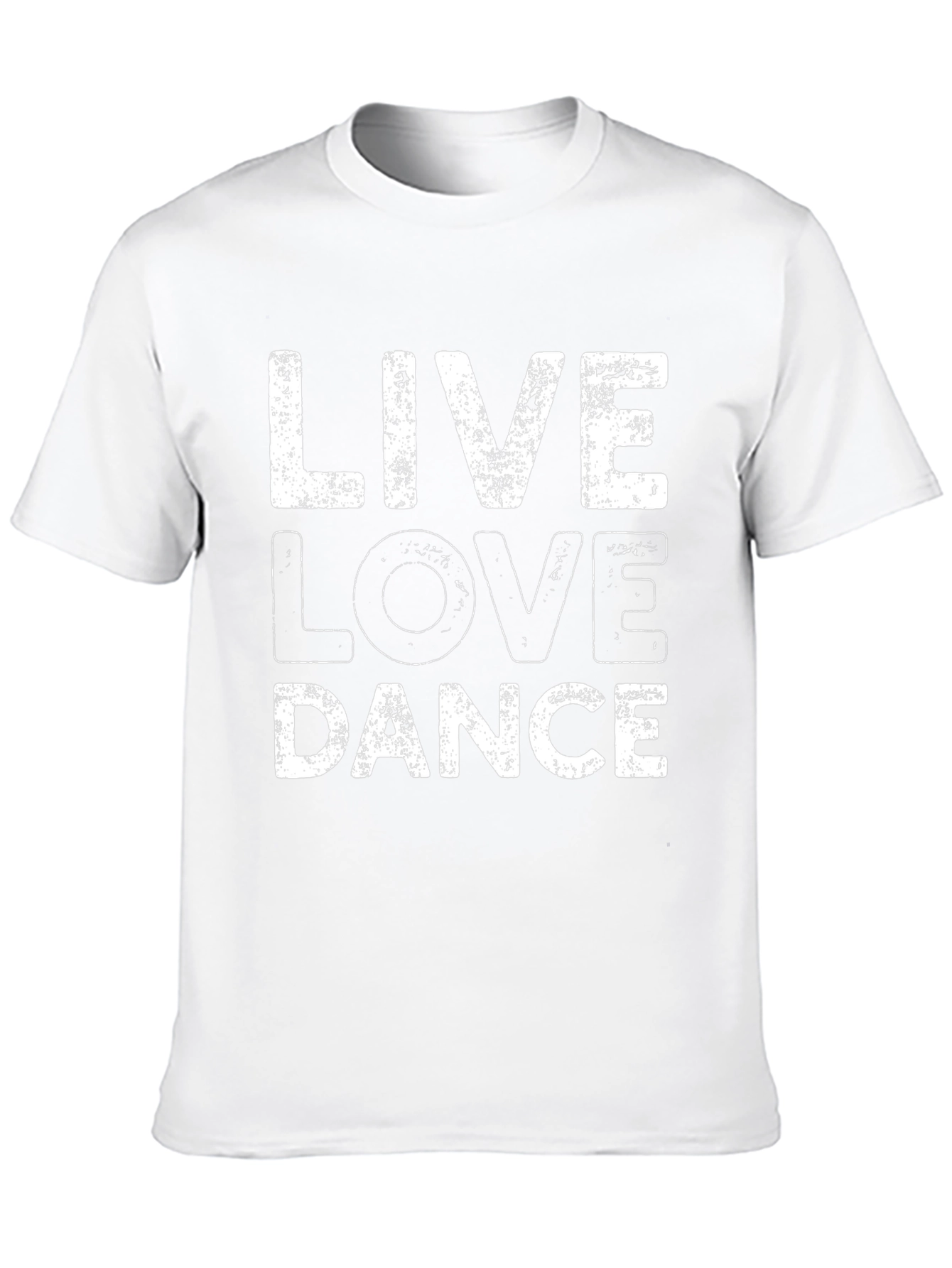 Live Love Dance Graphic Tee - Stylish Black T-Shirt