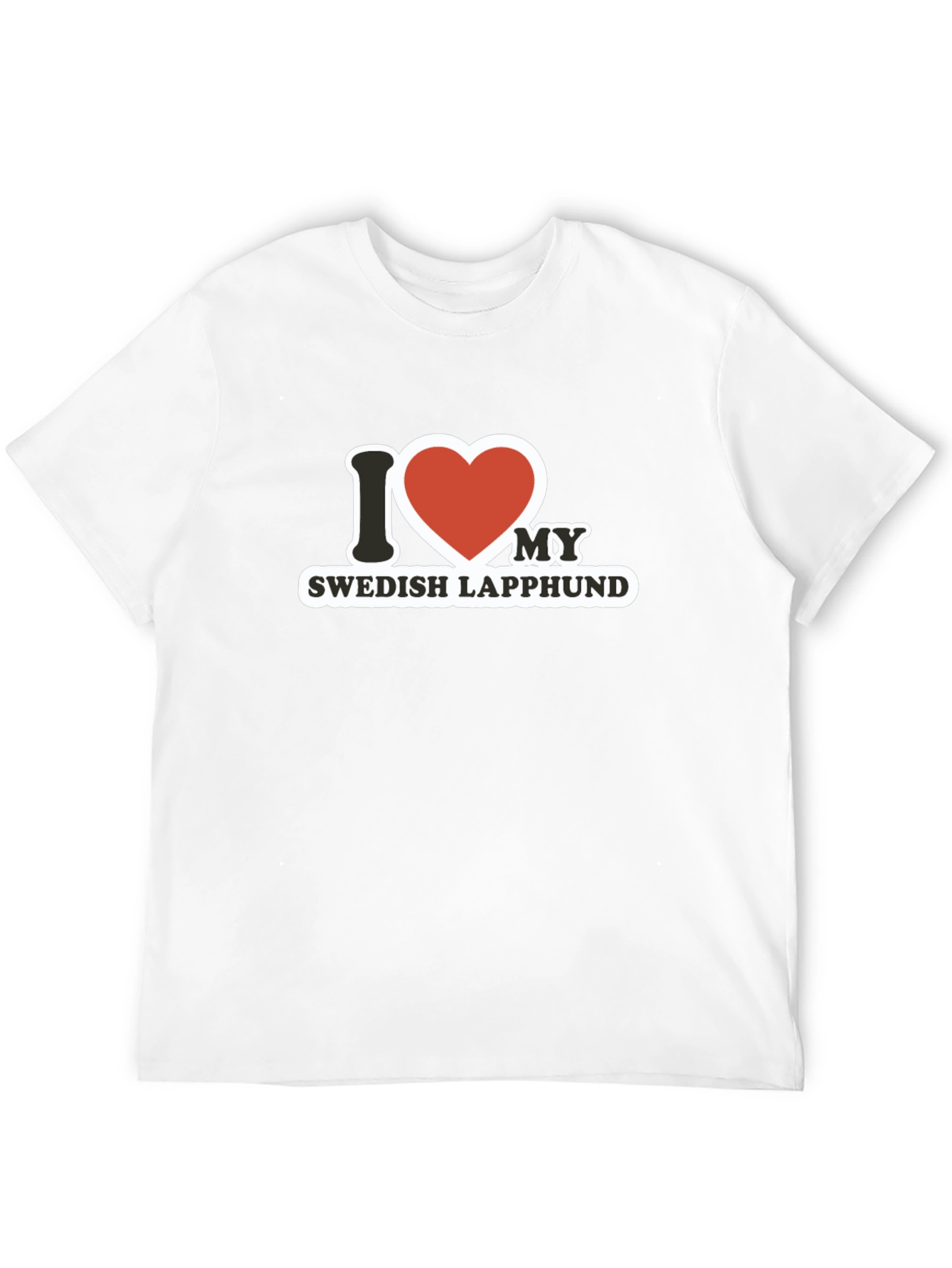 I Love My Swedish Lapphund T-Shirt