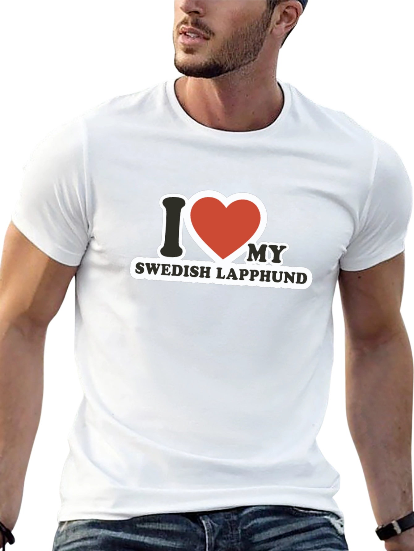 I Love My Swedish Lapphund T-Shirt