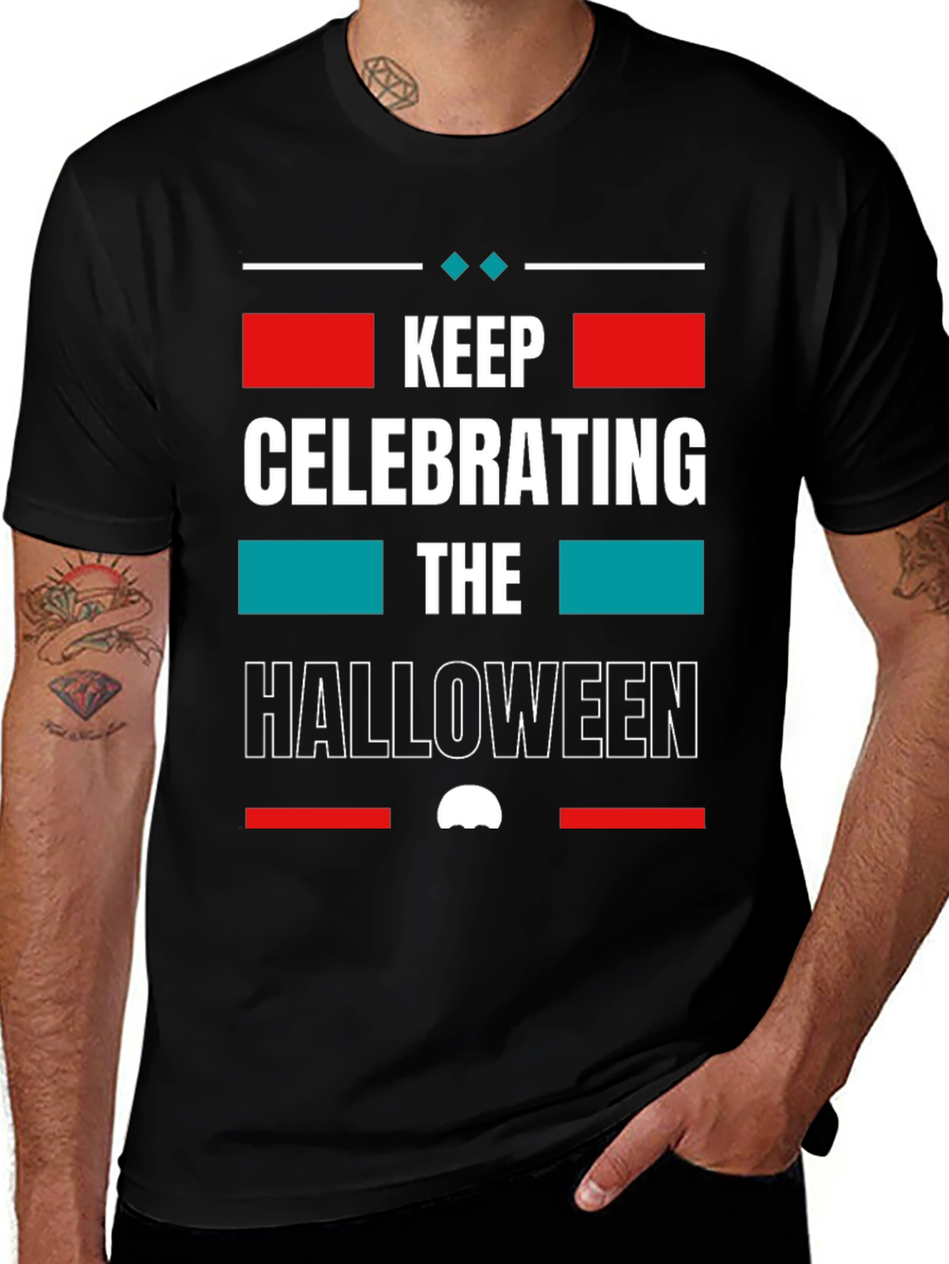 Keep Celebrating Halloween Graphic T-Shirt