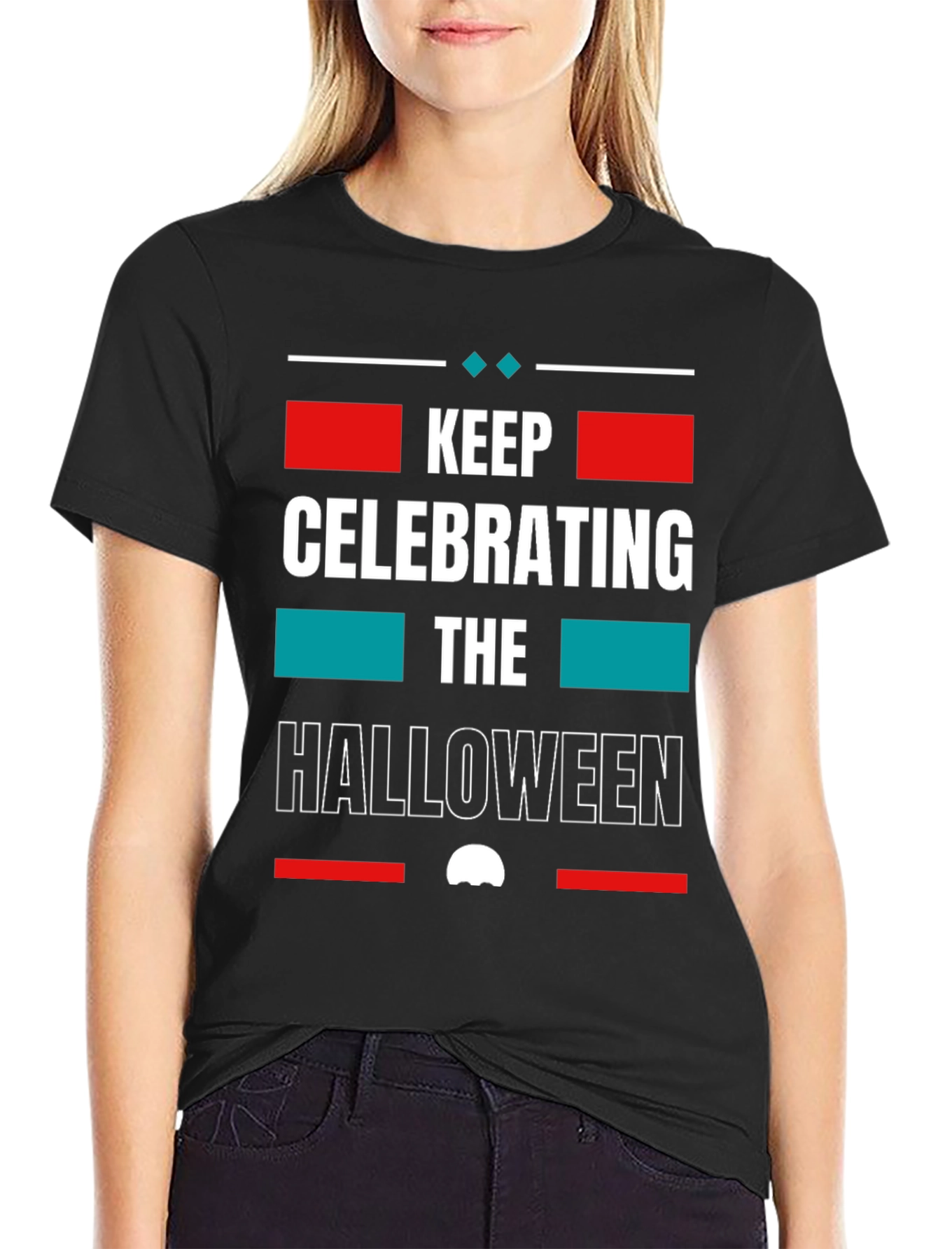 Keep Celebrating Halloween Graphic T-Shirt