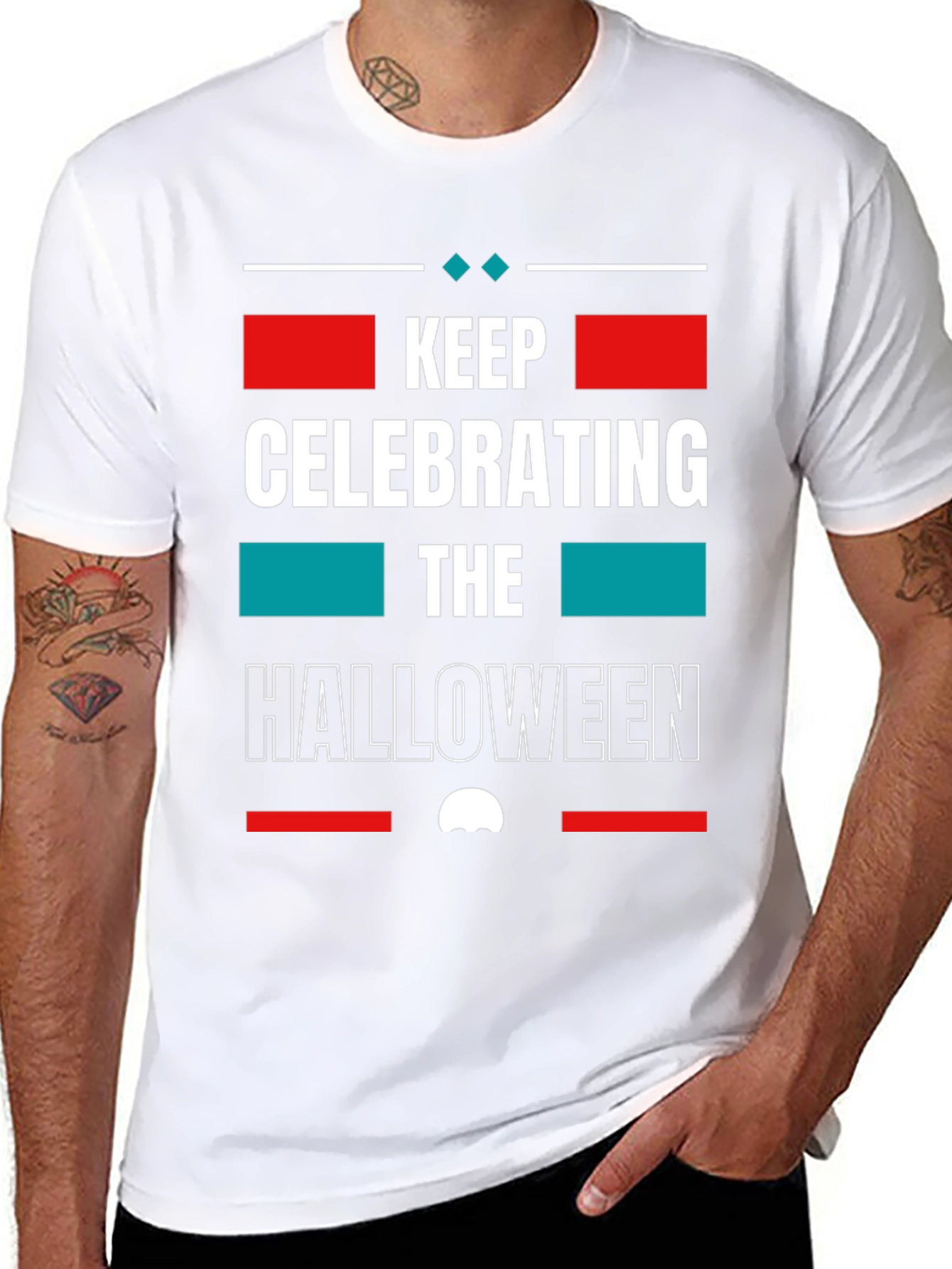 Keep Celebrating Halloween Graphic T-Shirt