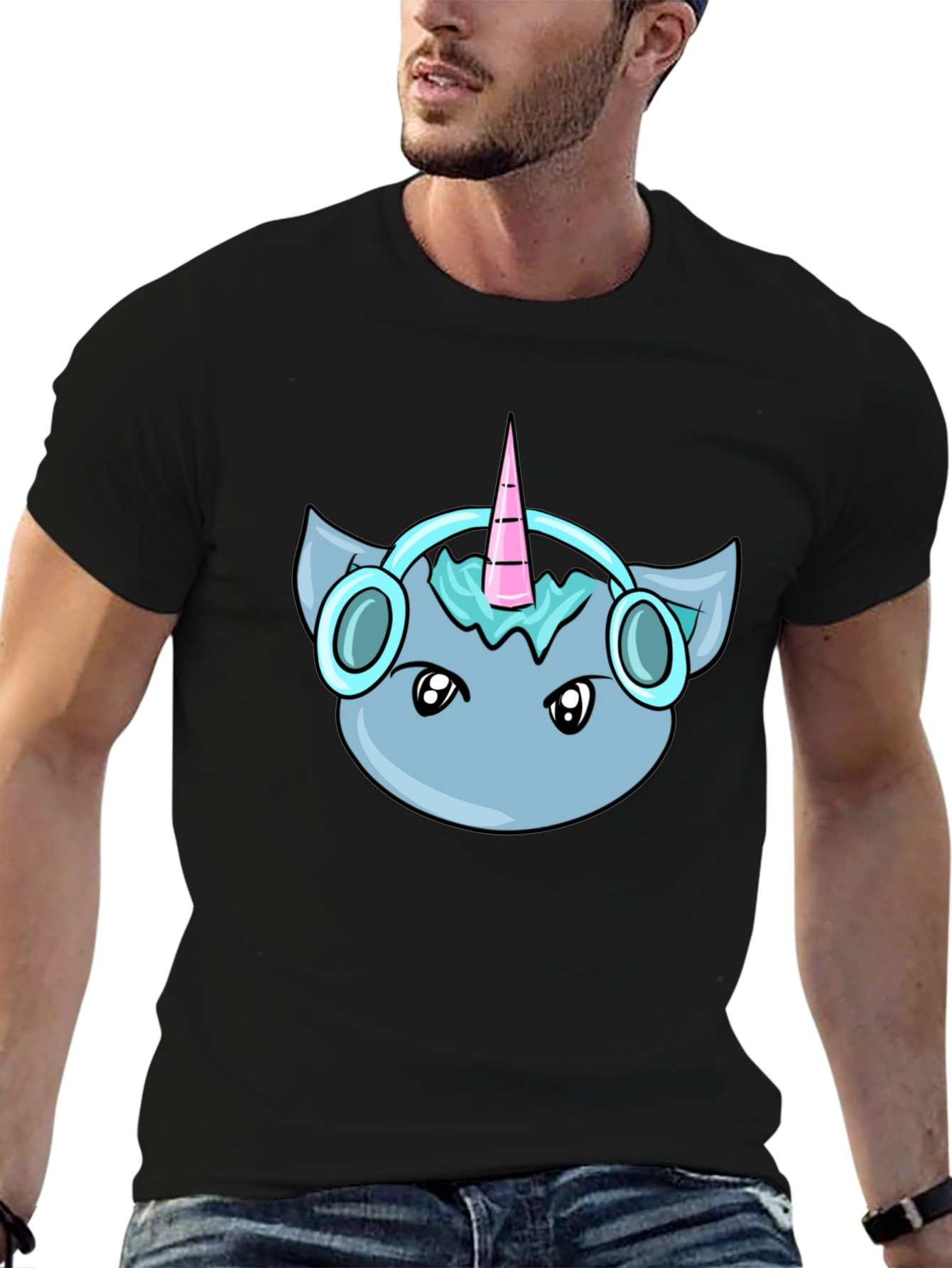 Unicorn Headphone Tee
