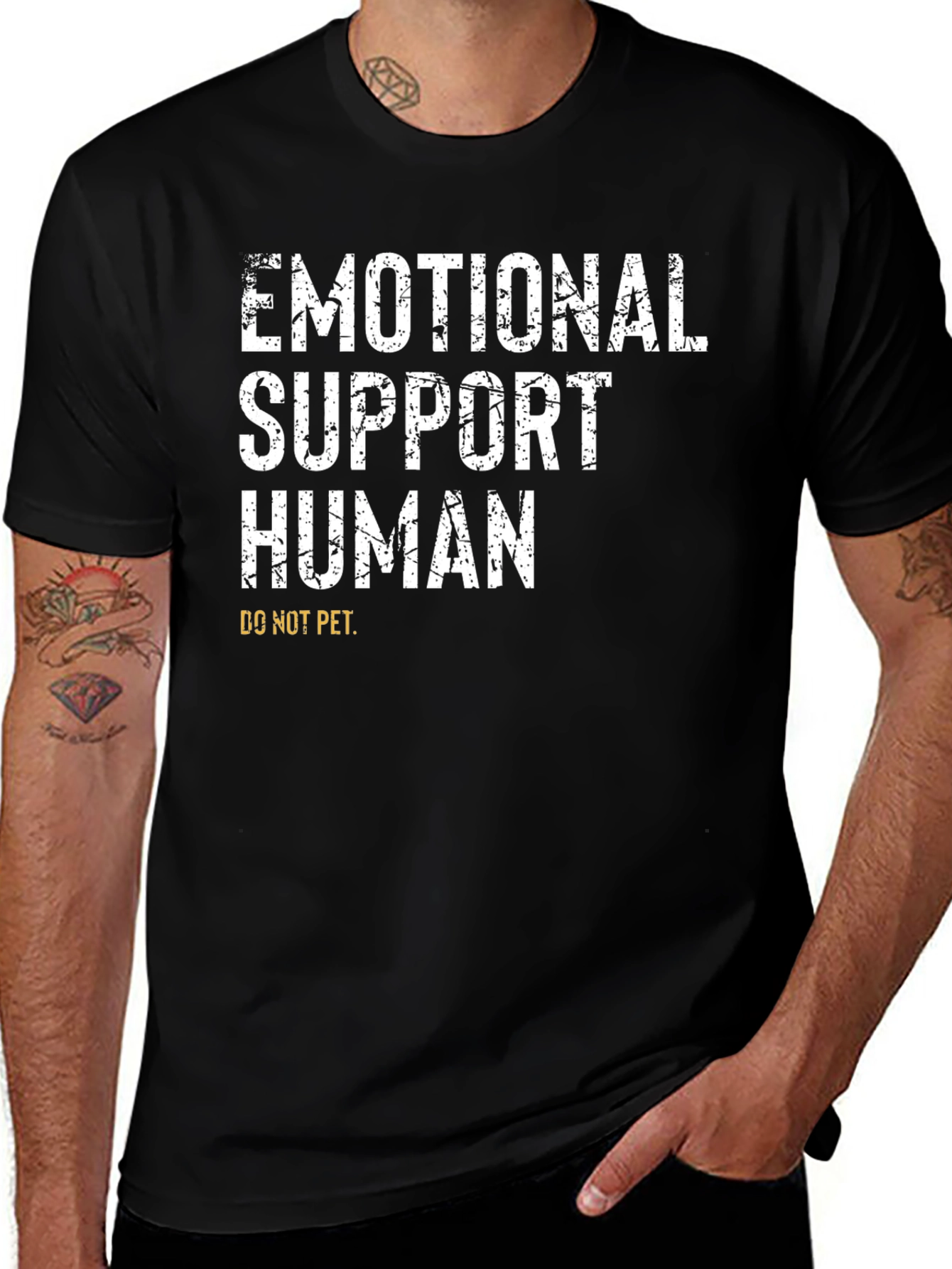 Emotional Support Human T-Shirt