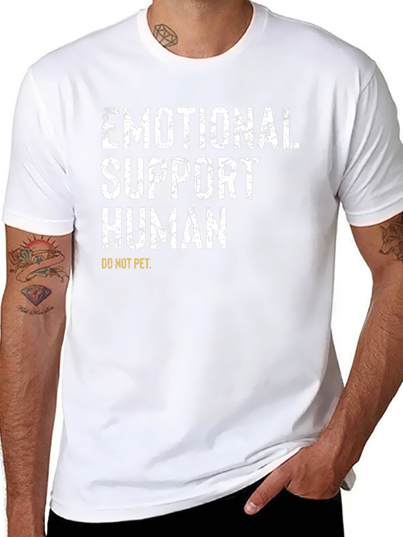 Emotional Support Human T-Shirt