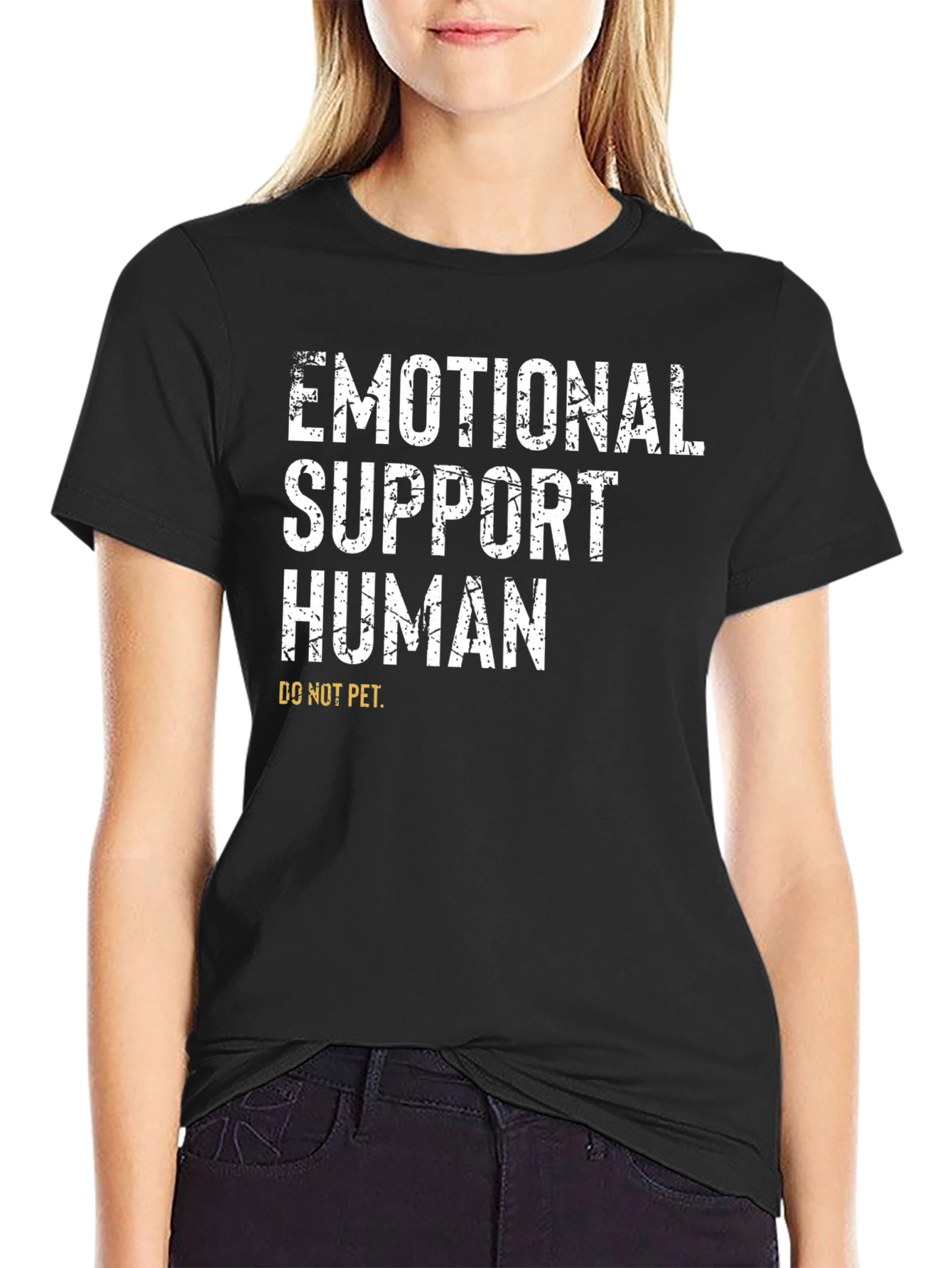 Emotional Support Human T-Shirt