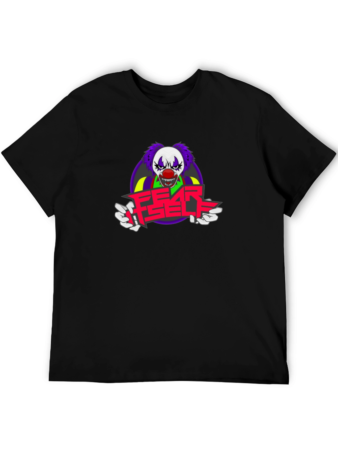 Fear Itself Clown Graphic Tee - Black