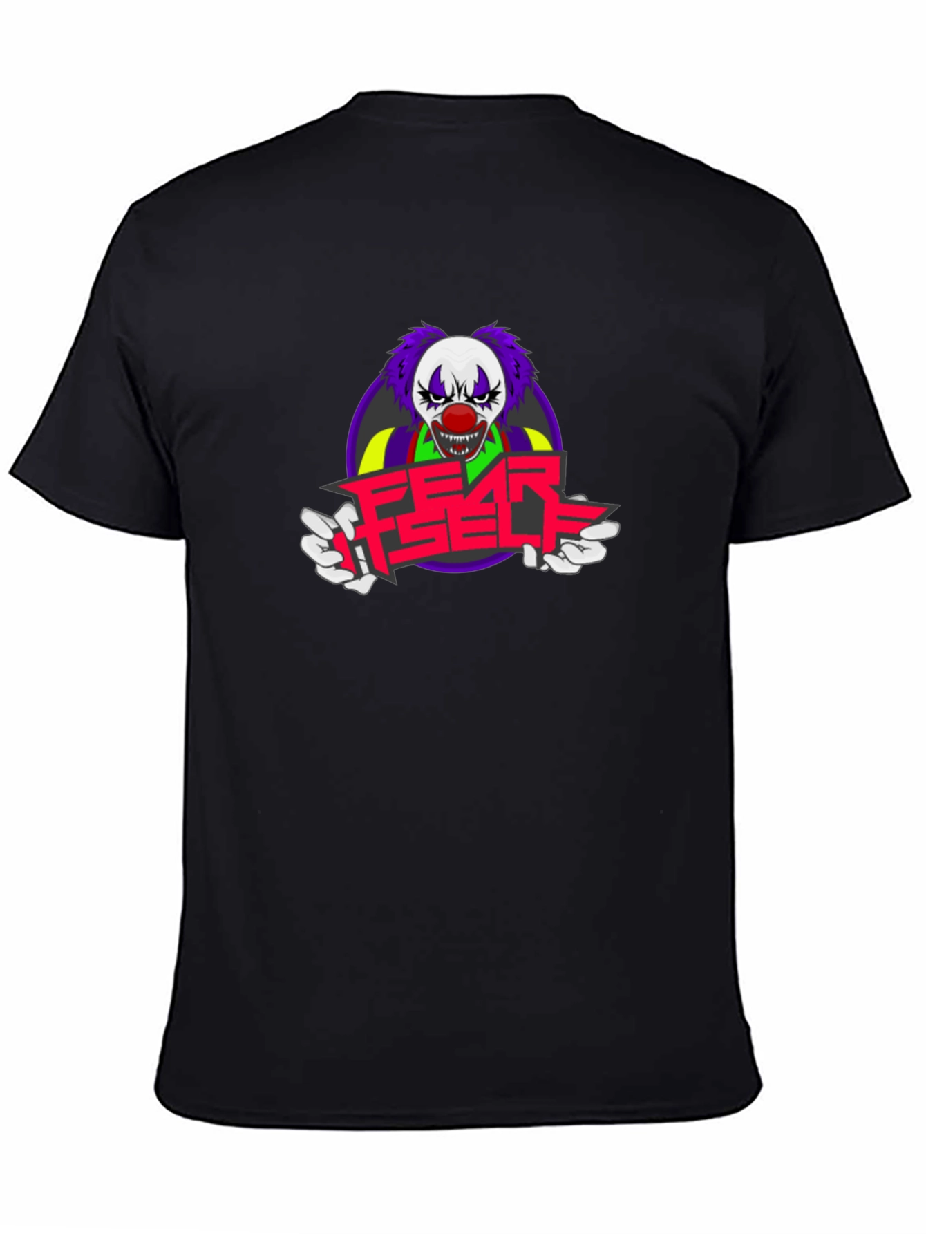 Fear Itself Clown Graphic Tee - Black