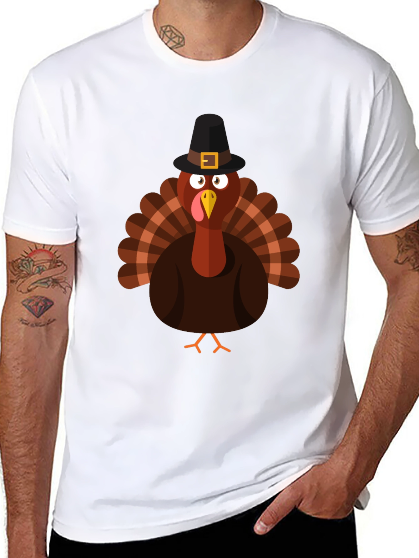 Thanksgiving Turkey Pilgrim T-Shirt