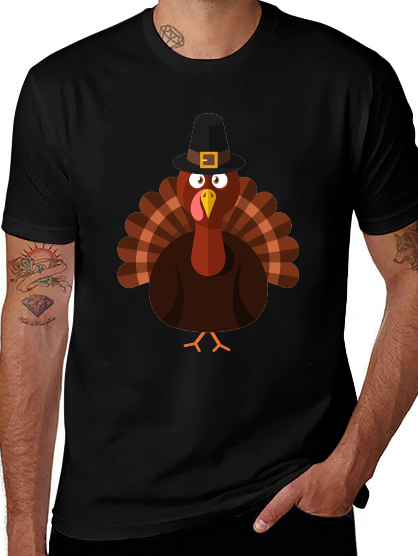 Thanksgiving Turkey Pilgrim T-Shirt