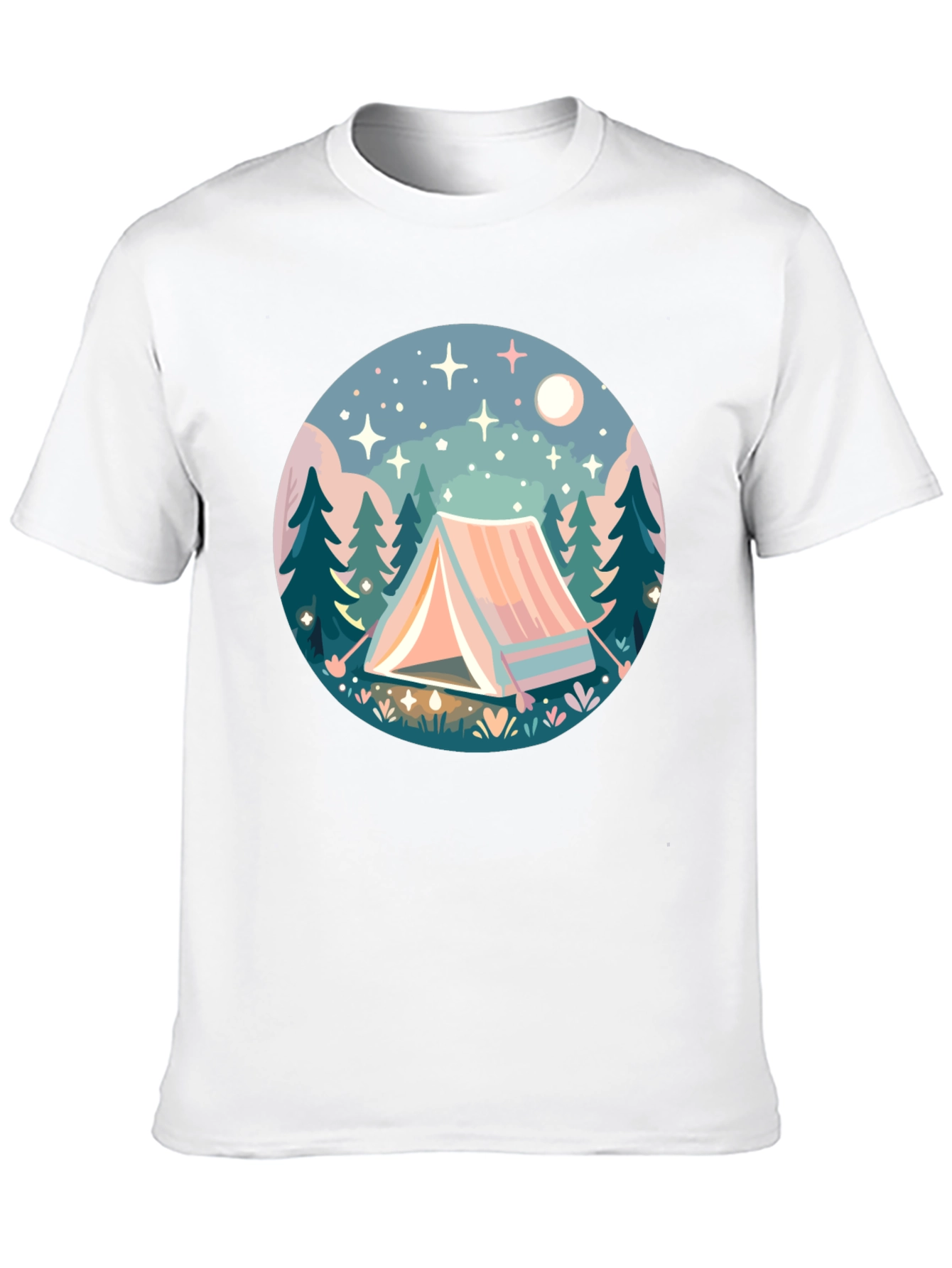 Camping Adventure T-Shirt - Nature Scene