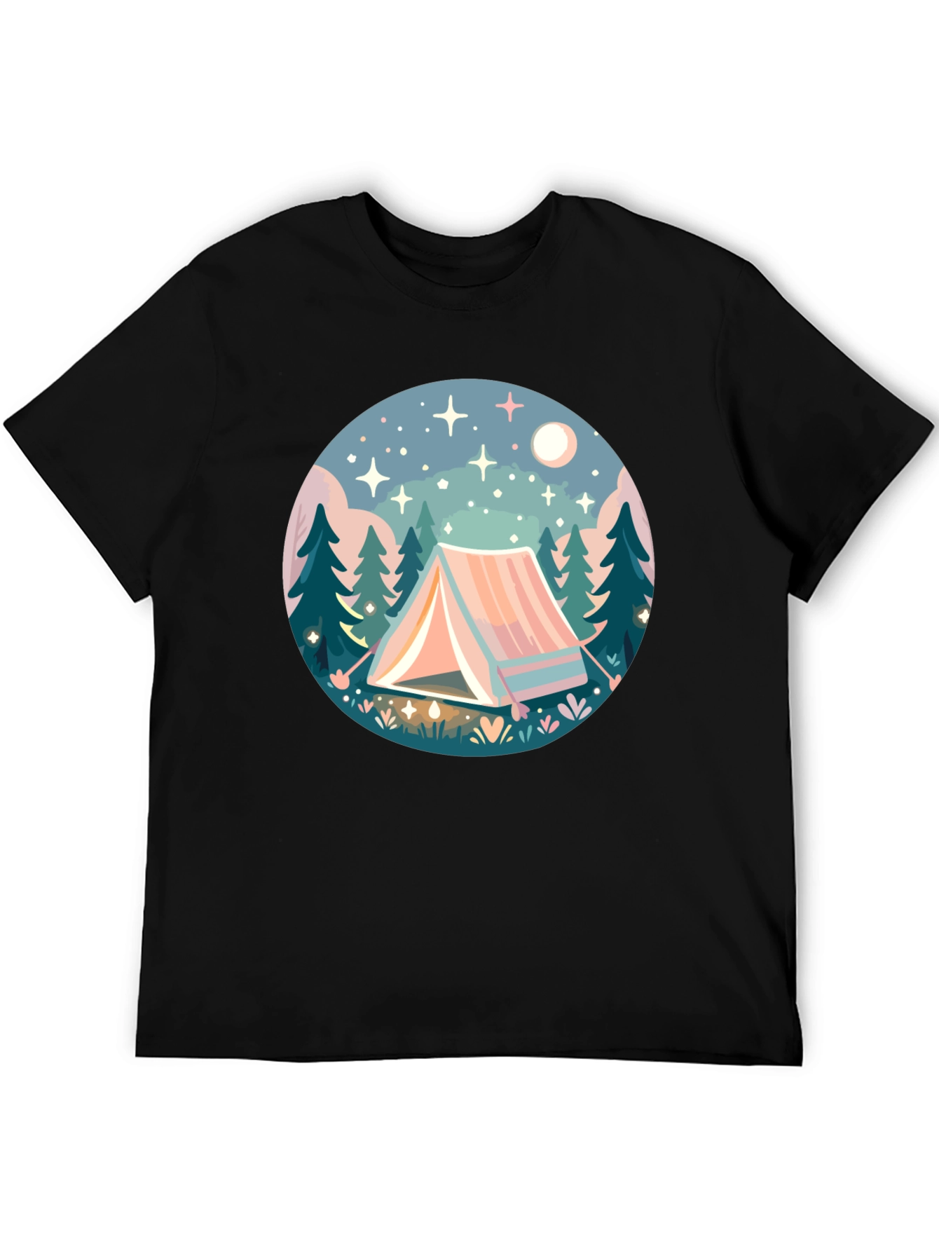 Camping Adventure T-Shirt - Nature Scene