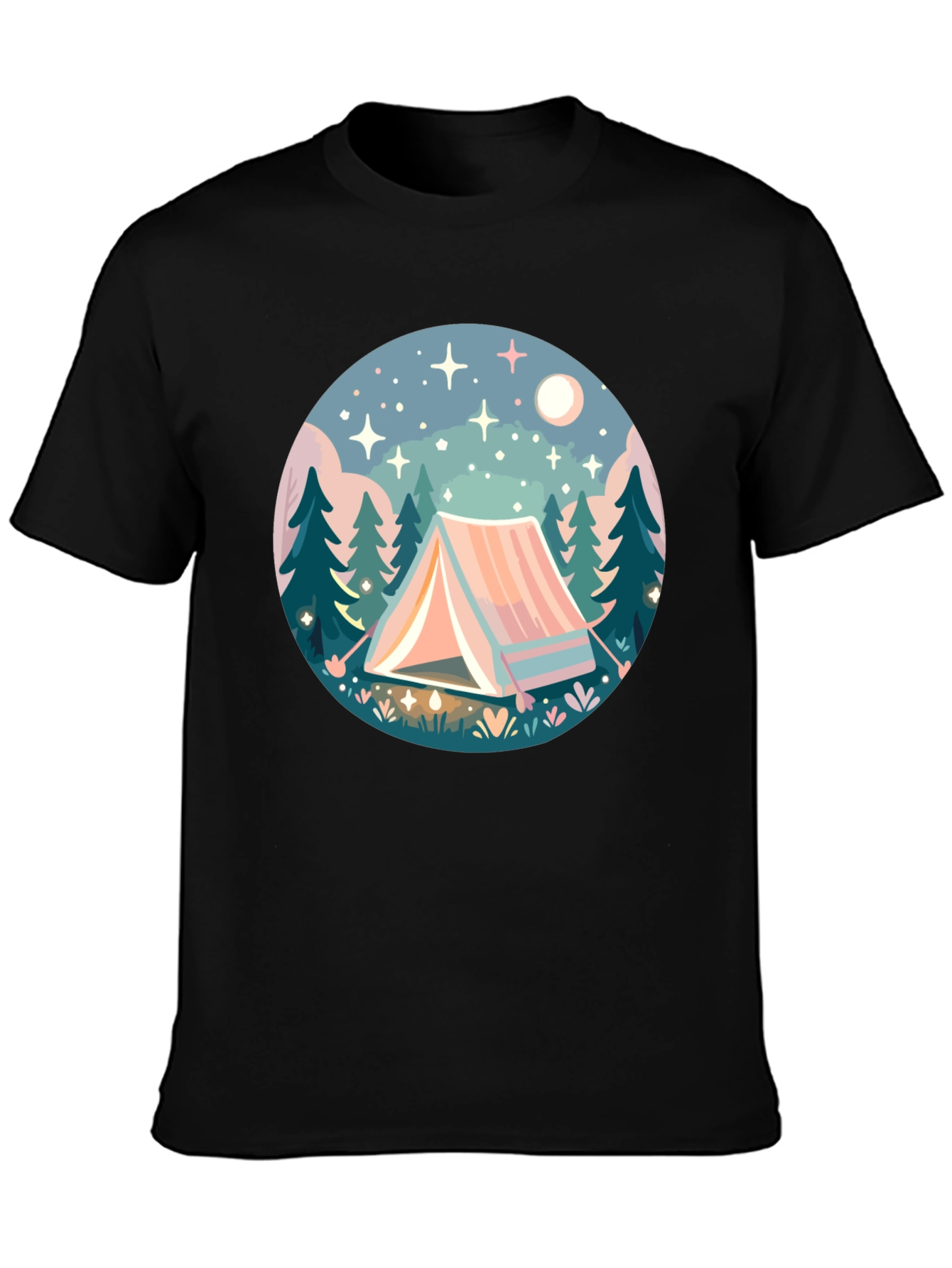 Camping Adventure T-Shirt - Nature Scene