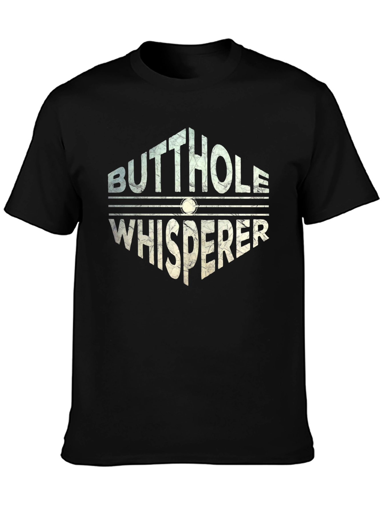 Butthole Whisperer Novelty Graphic T-Shirt