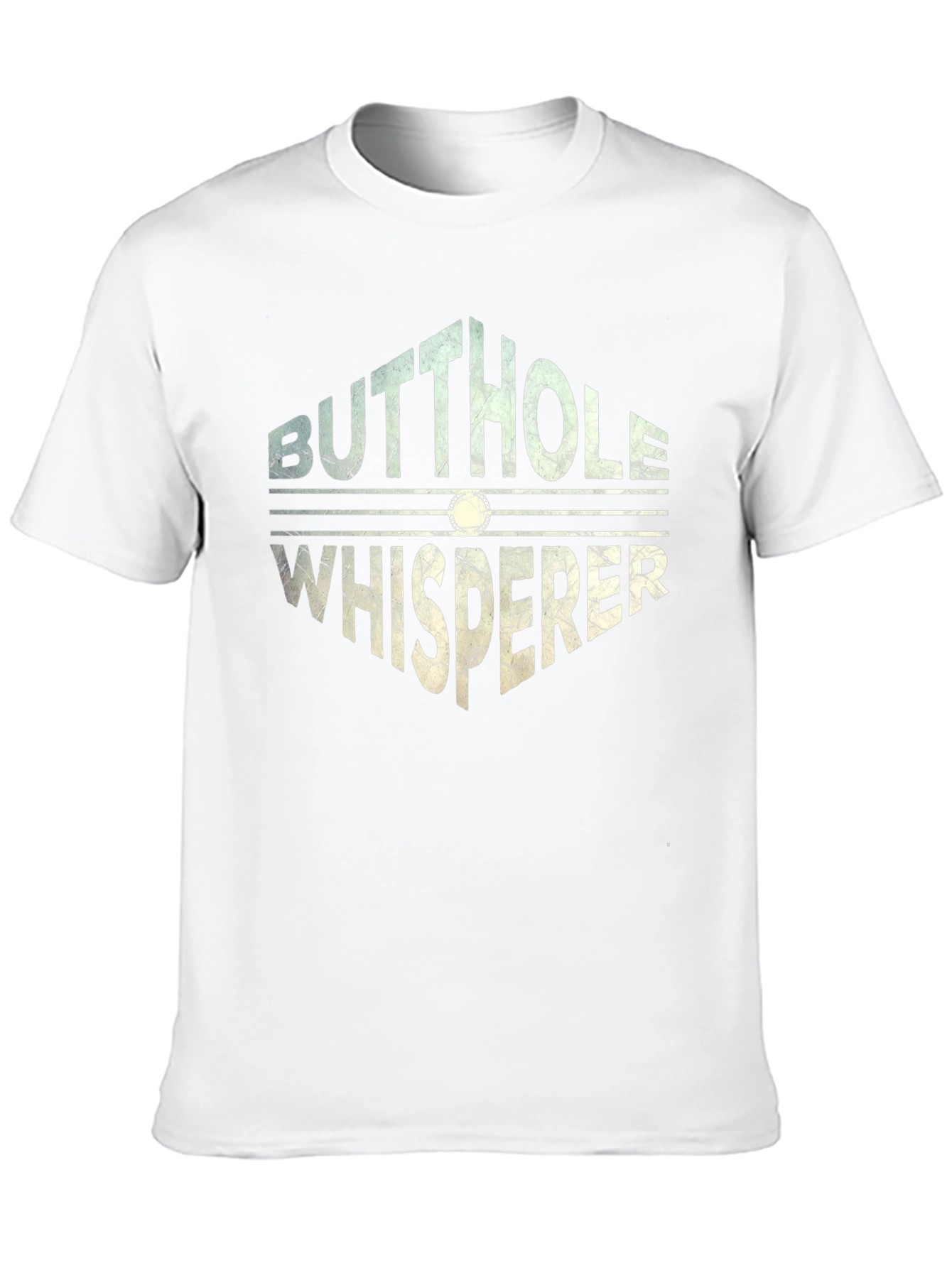 Butthole Whisperer Novelty Graphic T-Shirt