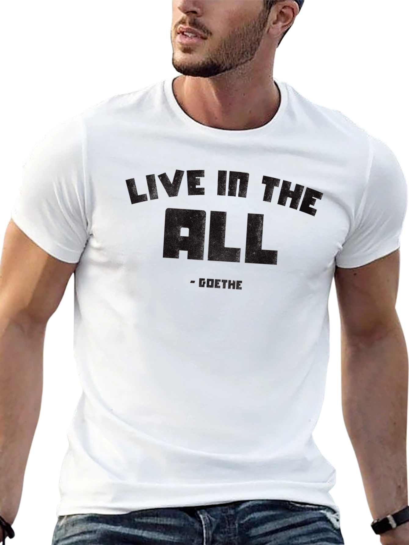 Live In The All Goethe Graphic T-Shirt