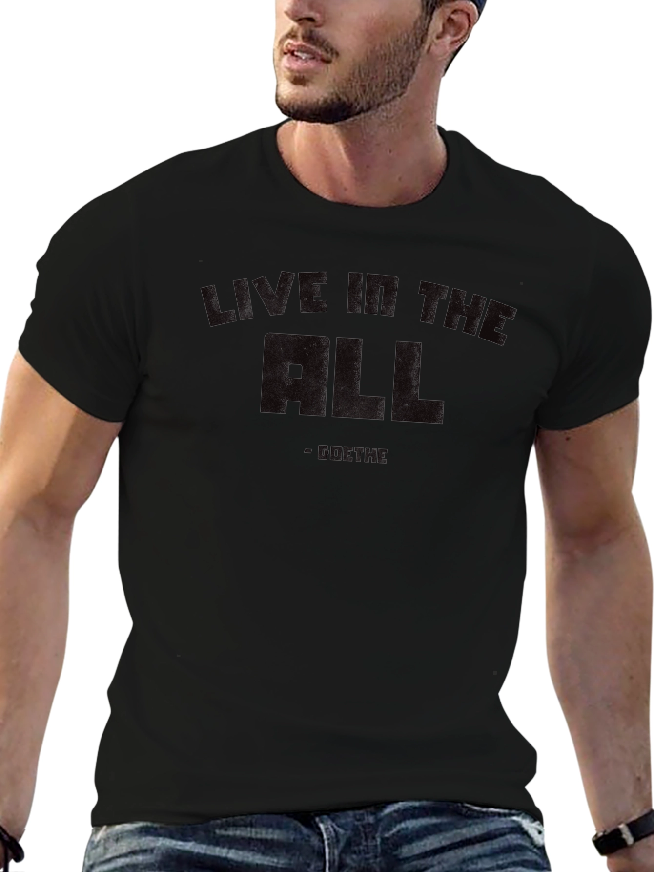 Live In The All Goethe Graphic T-Shirt