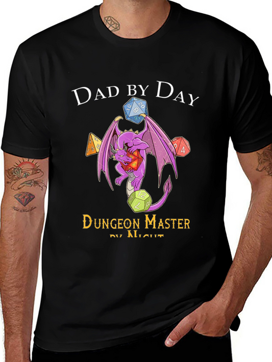 Dad By Day Dungeon Master By Night T-Shirt