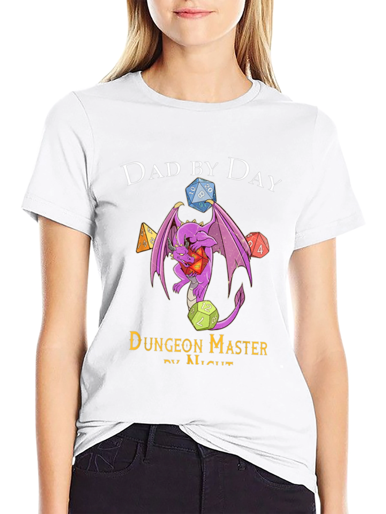 Dad By Day Dungeon Master By Night T-Shirt