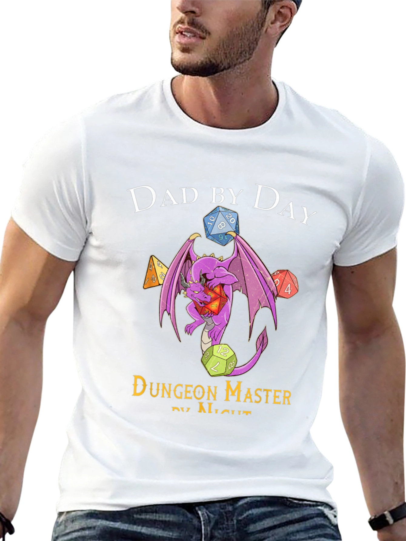 Dad By Day Dungeon Master By Night T-Shirt