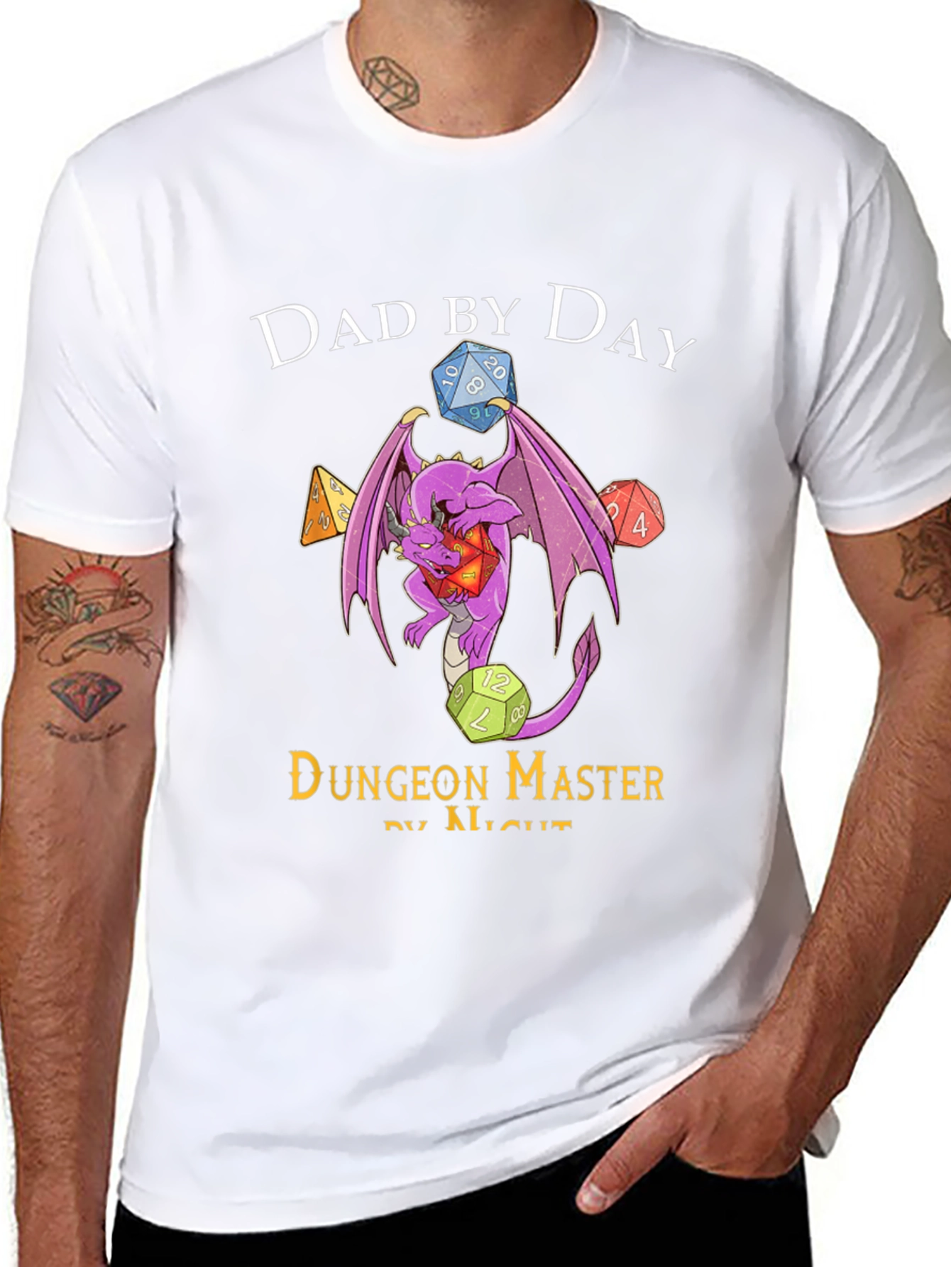 Dad By Day Dungeon Master By Night T-Shirt