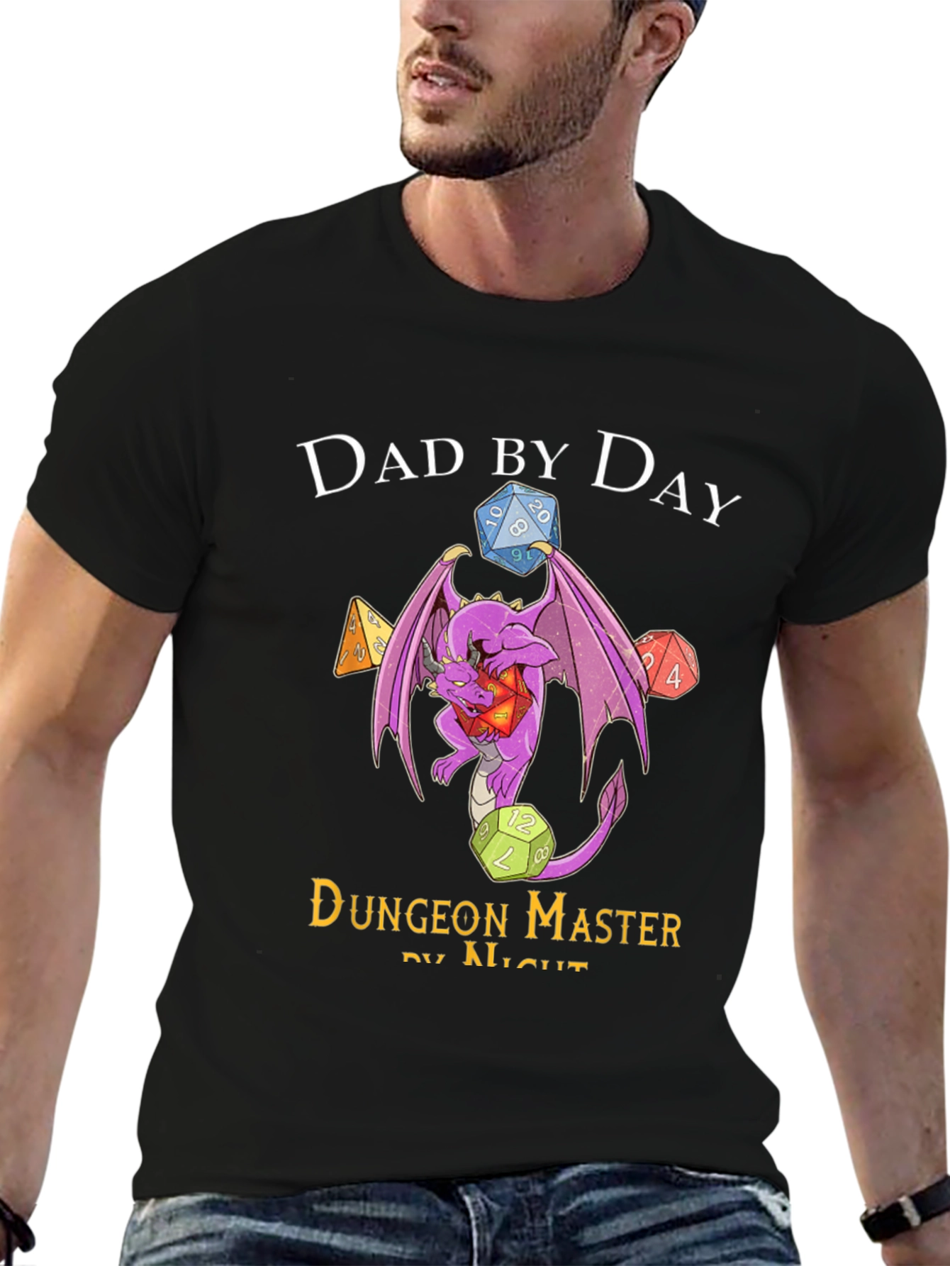 Dad By Day Dungeon Master By Night T-Shirt