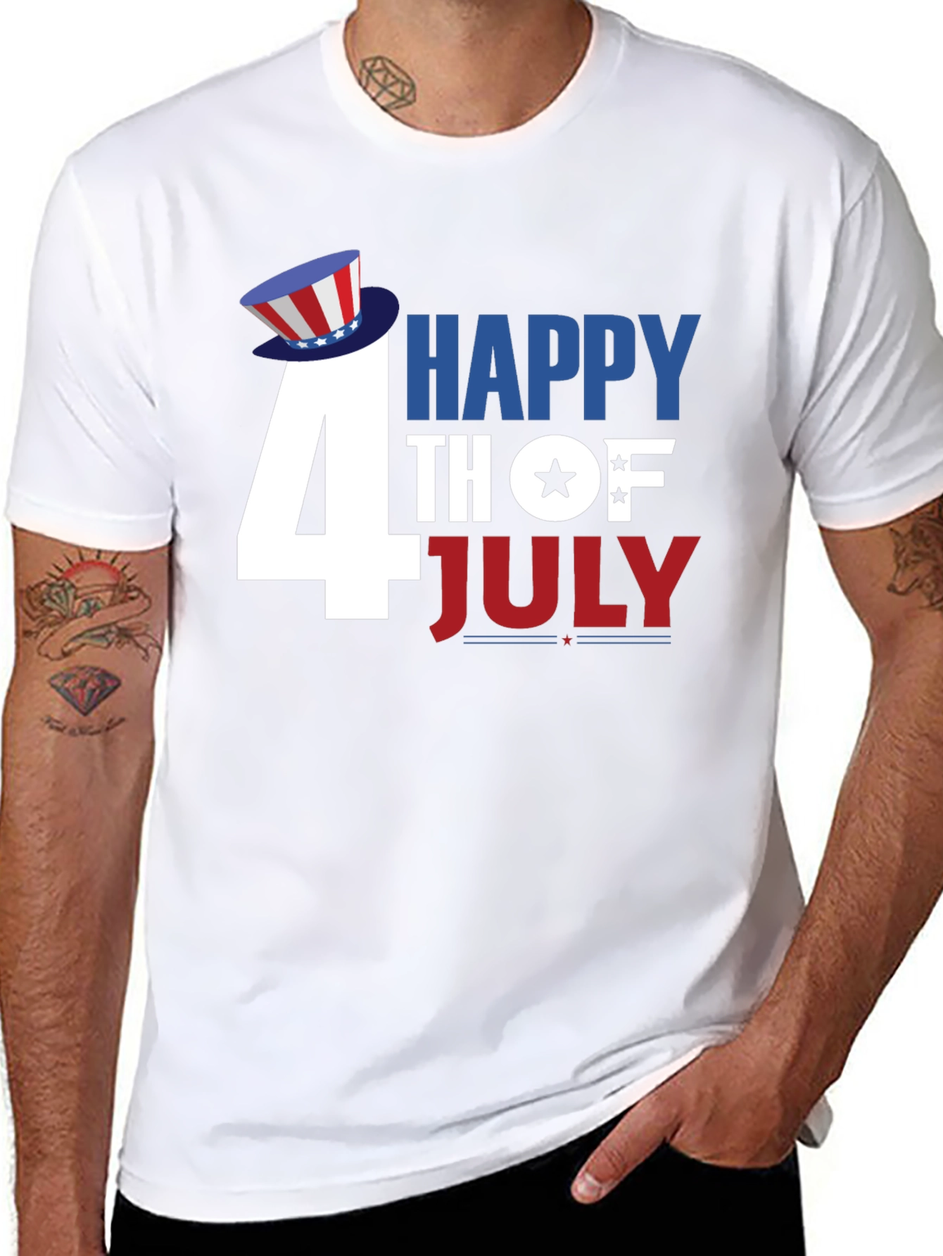 Happy 4th of July Patriotic T-Shirt
