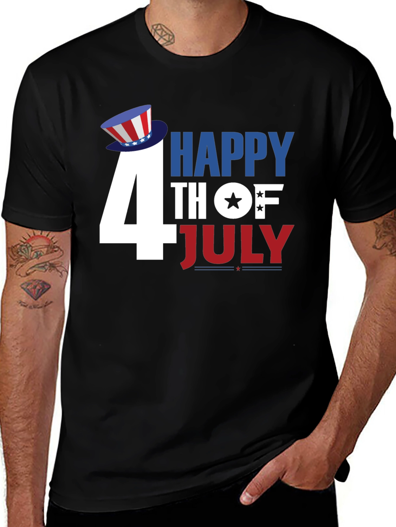 Happy 4th of July Patriotic T-Shirt
