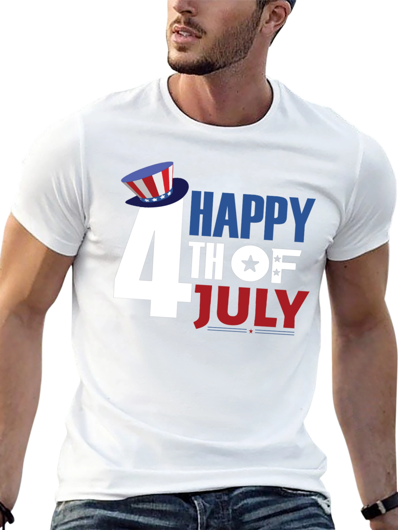 Happy 4th of July Patriotic T-Shirt