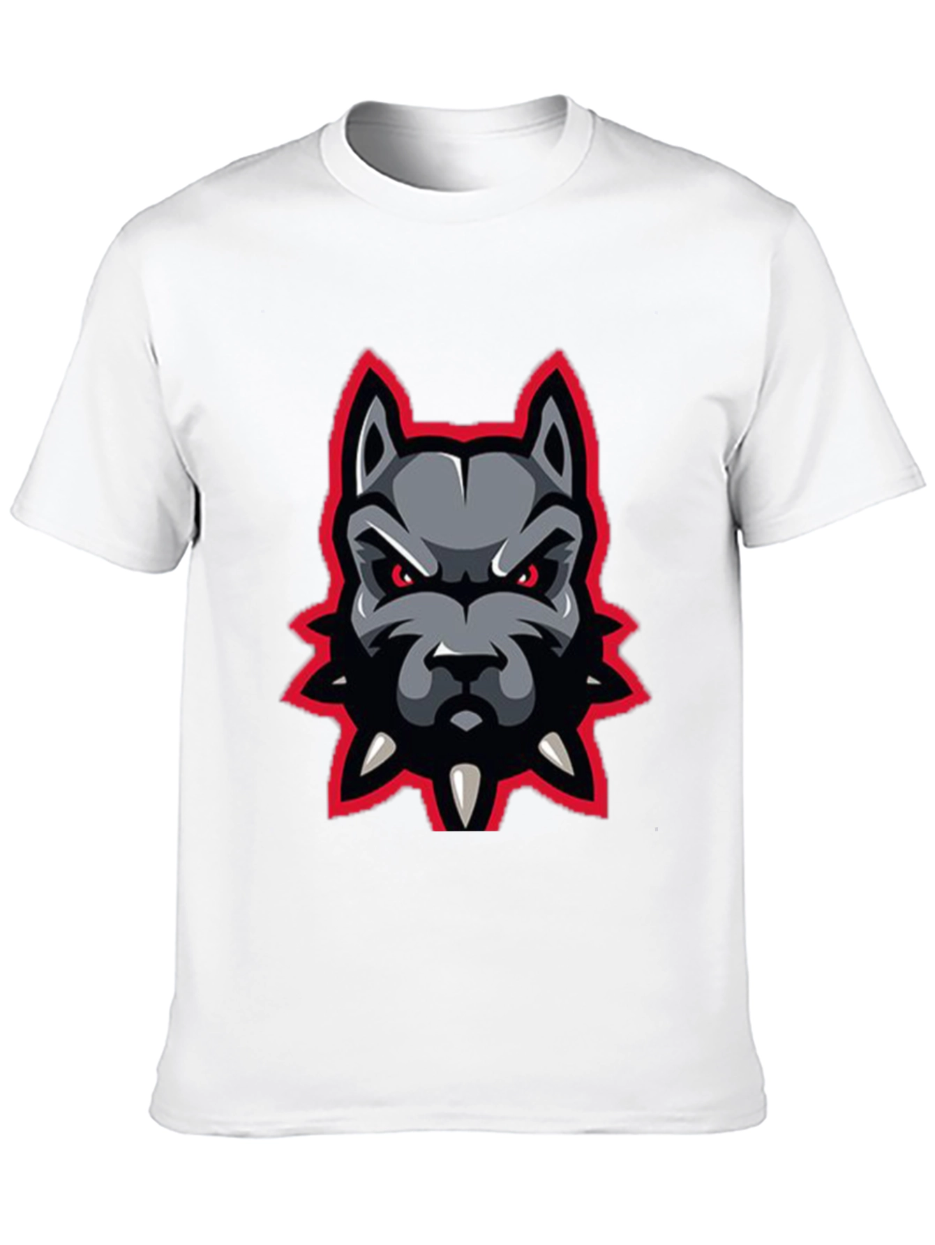 Mens Graphic Tee - Fierce Dog Design