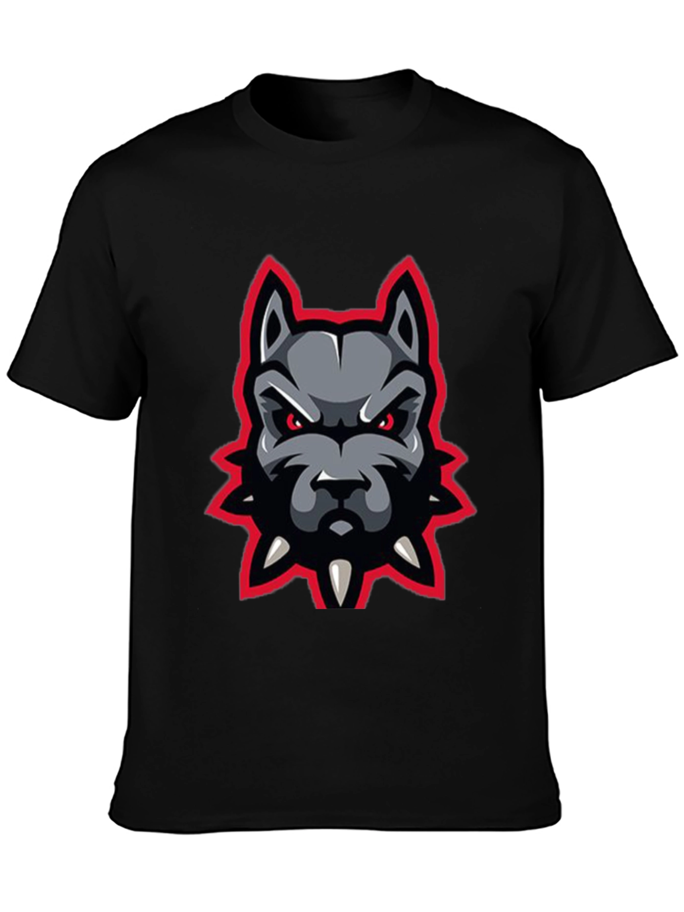 Mens Graphic Tee - Fierce Dog Design