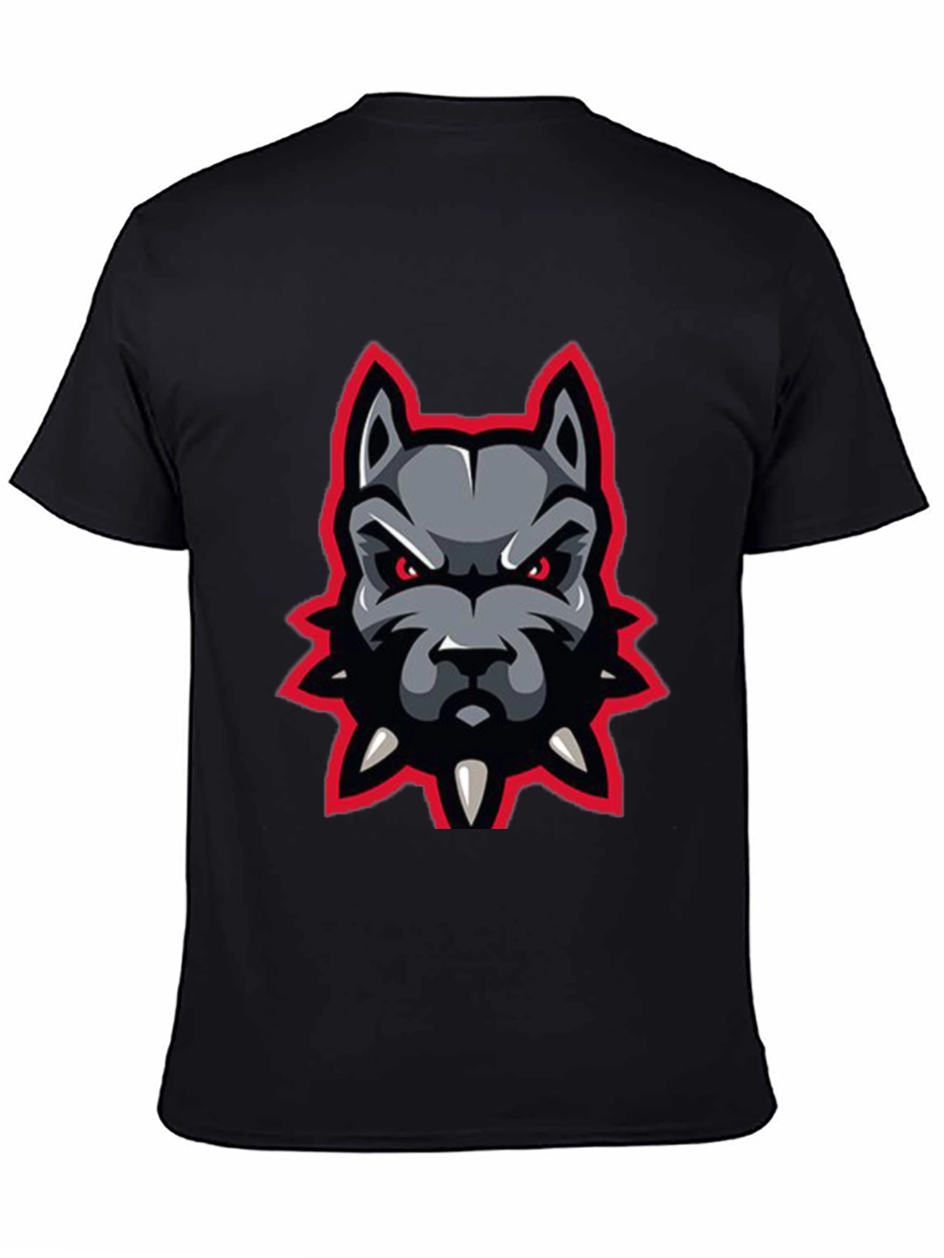 Mens Graphic Tee - Fierce Dog Design