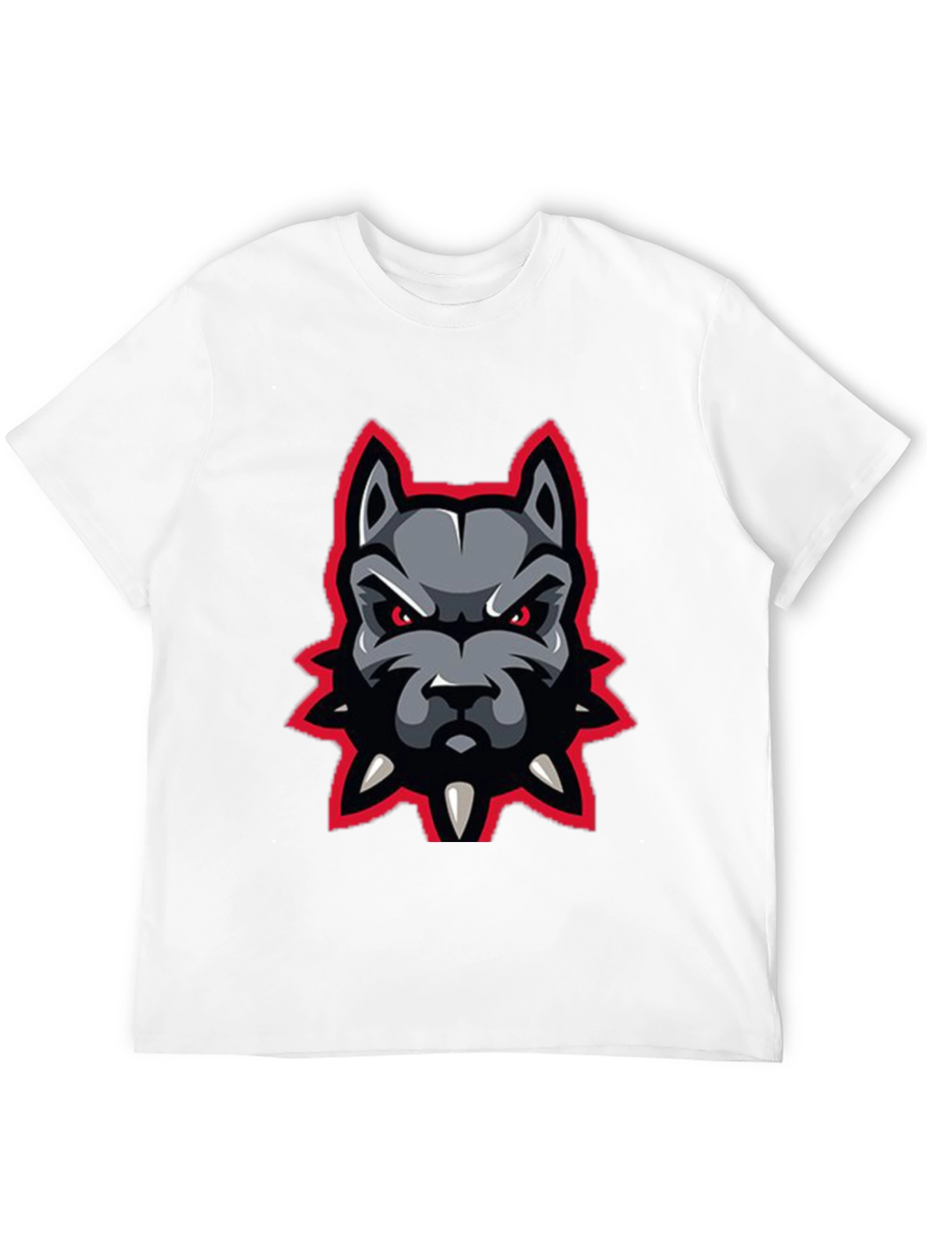 Mens Graphic Tee - Fierce Dog Design