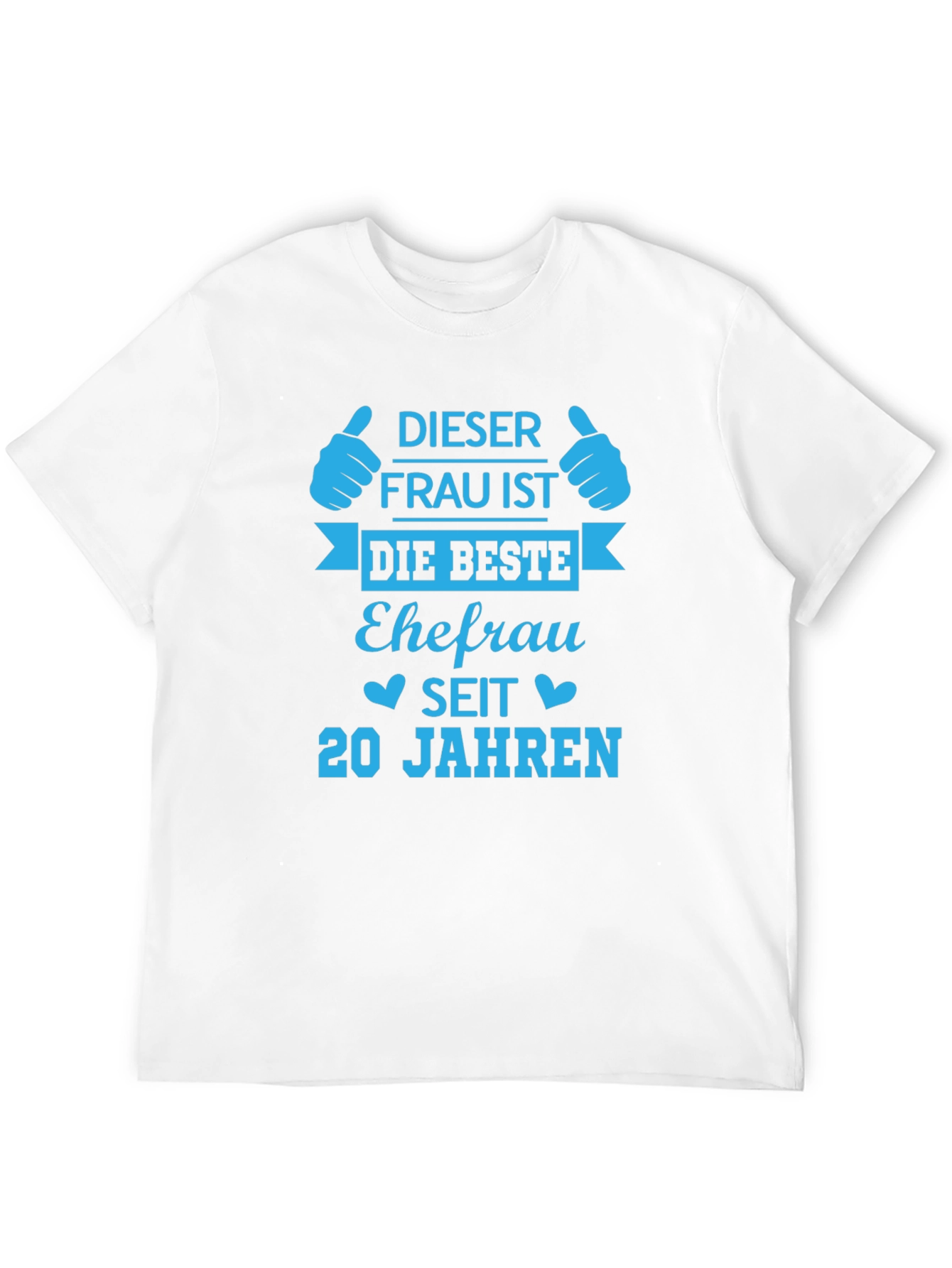 Best Wife Since 20 Years Black T-Shirt