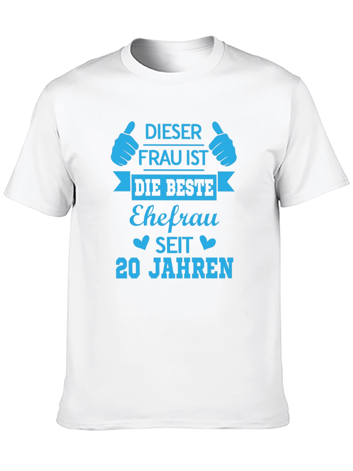 Best Wife Since 20 Years Black T-Shirt