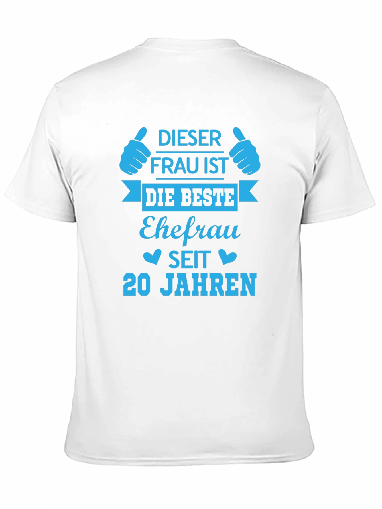 Best Wife Since 20 Years Black T-Shirt