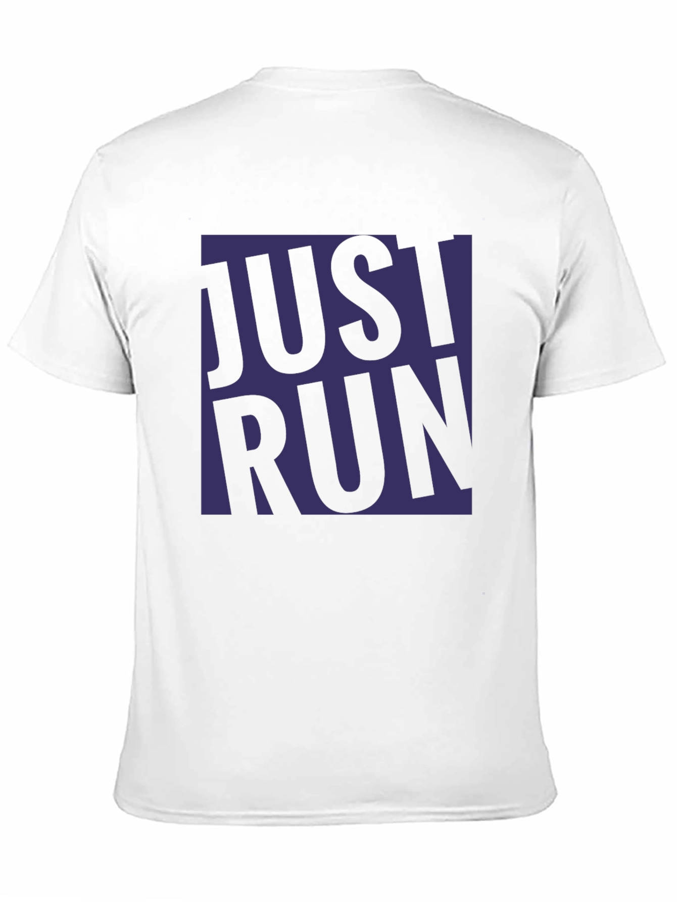 Just Run Graphic T-Shirt - Black