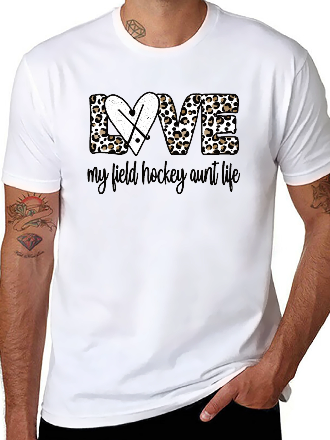 Field Hockey Aunt Life Tee