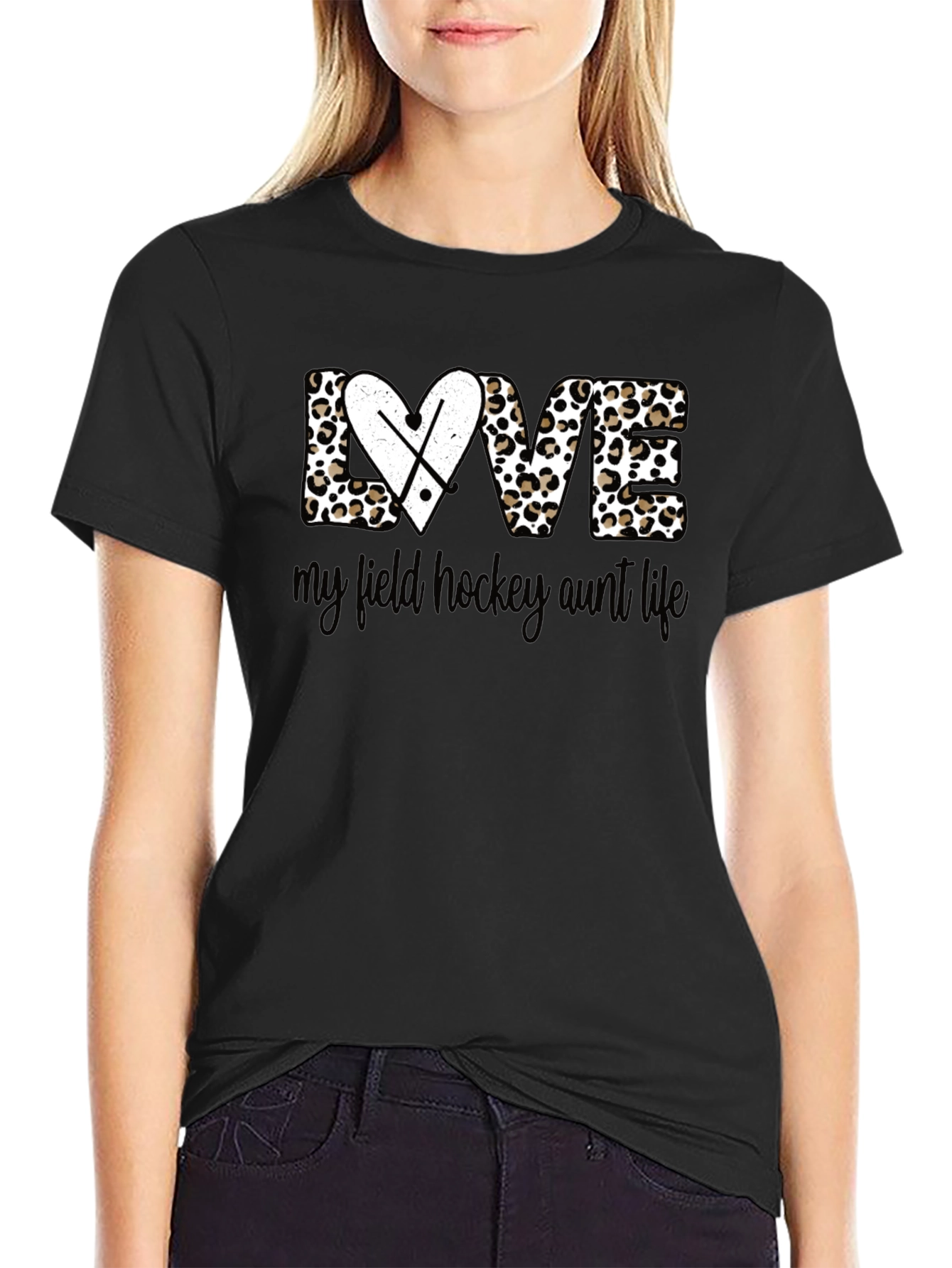 Field Hockey Aunt Life Tee