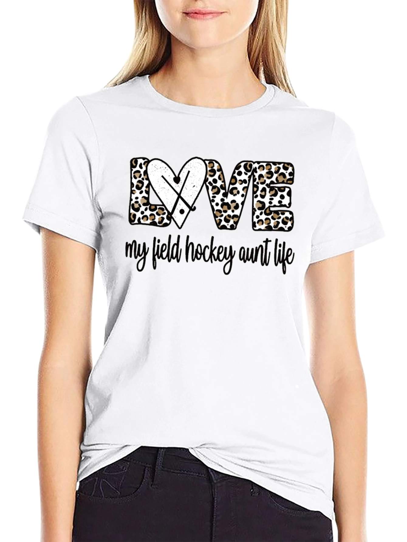 Field Hockey Aunt Life Tee