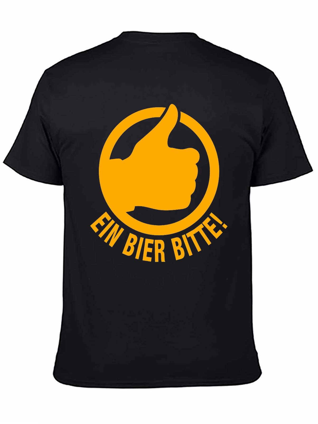 Ein Bier Bitte T-Shirt - Thumbs Up Graphic Tee