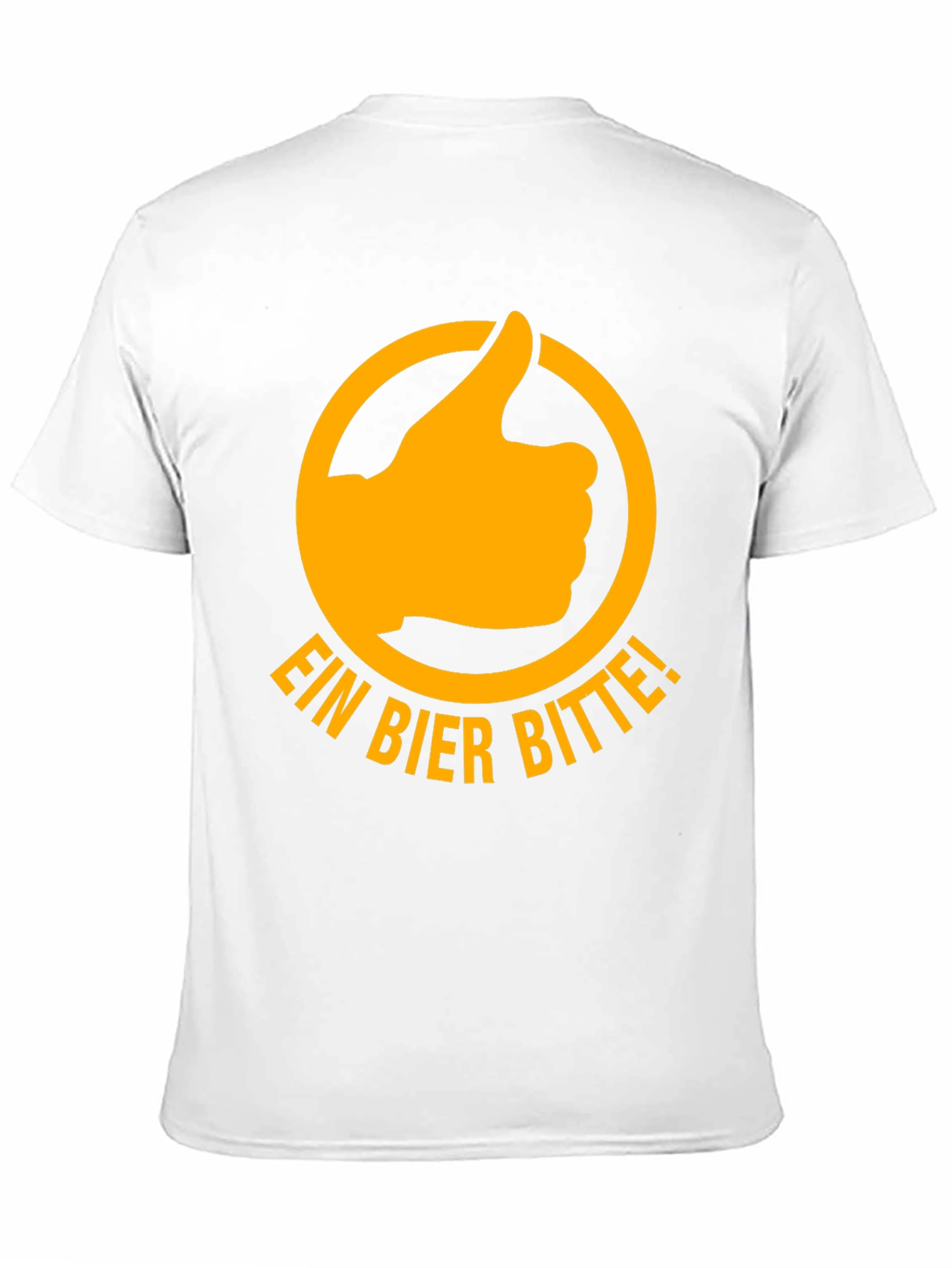 Ein Bier Bitte T-Shirt - Thumbs Up Graphic Tee
