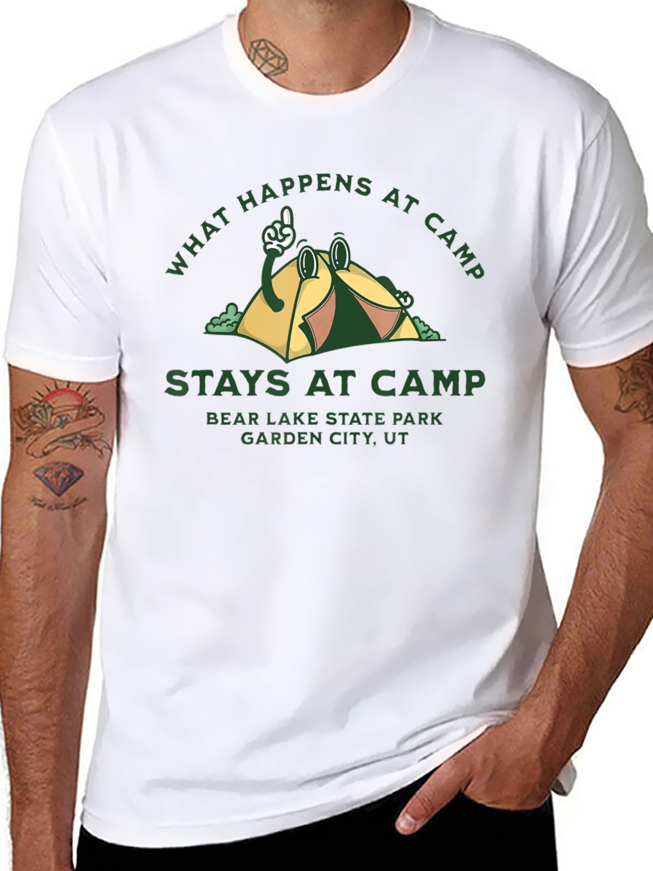 What Happens At Camp Graphic T-Shirt