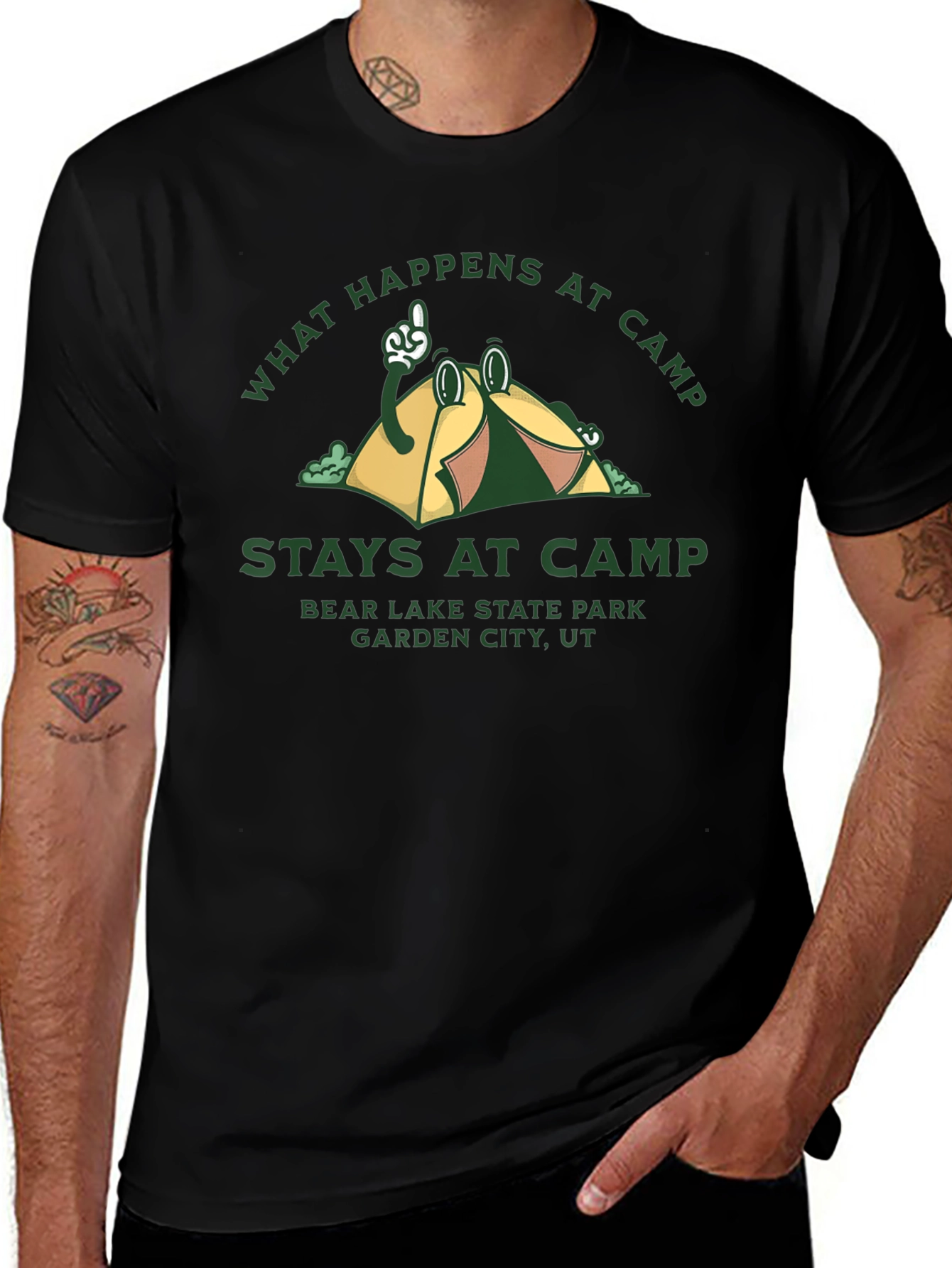 What Happens At Camp Graphic T-Shirt