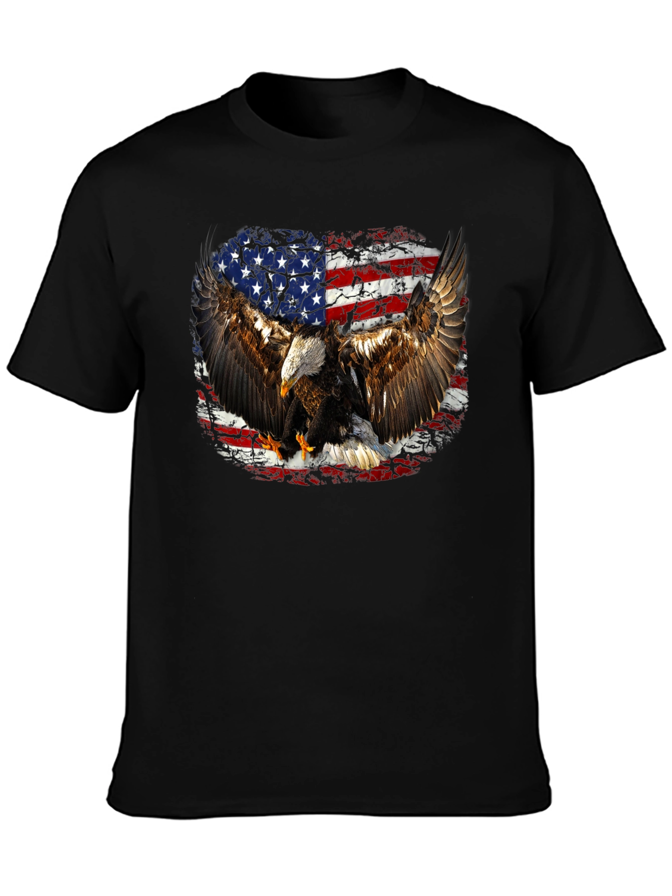 American Eagle Flag T-Shirt - Patriotic Pride