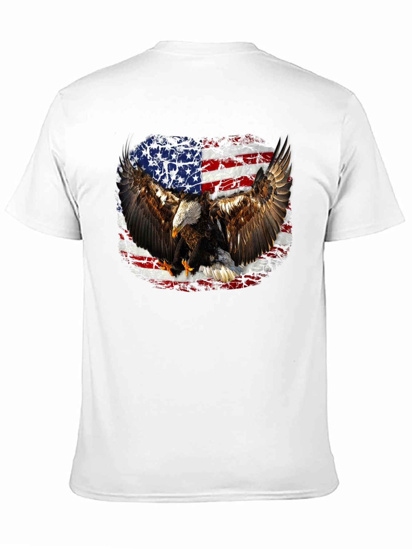 American Eagle Flag T-Shirt - Patriotic Pride
